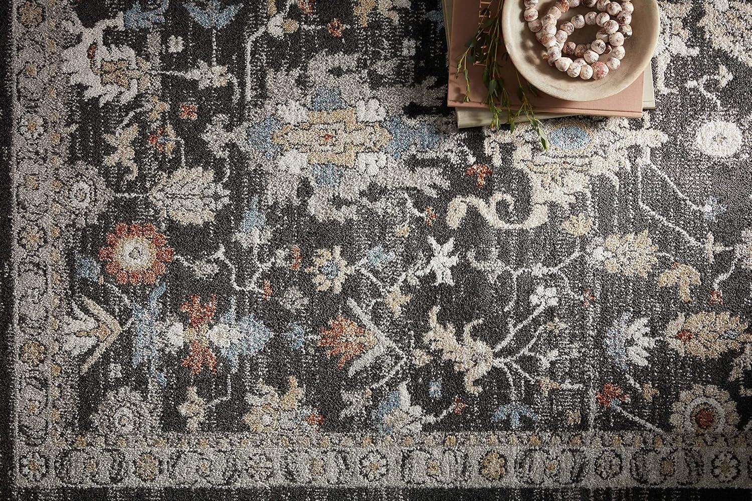 Loloi II Odette Charcoal / Multi 9'-2" x 13' Area Rug