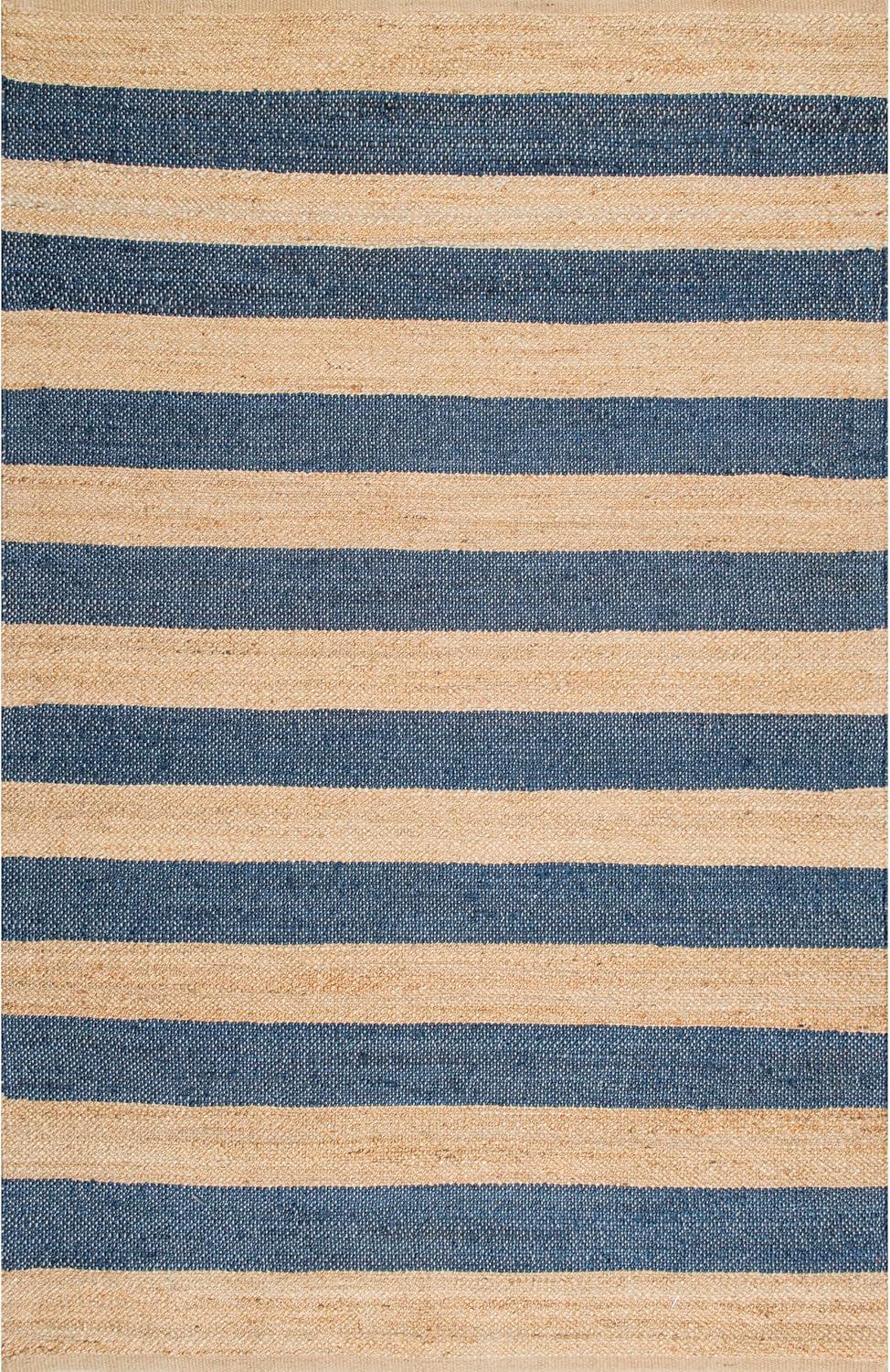 Nuloom Flatweave Alisia Stripes Jute Indoor Area Rug