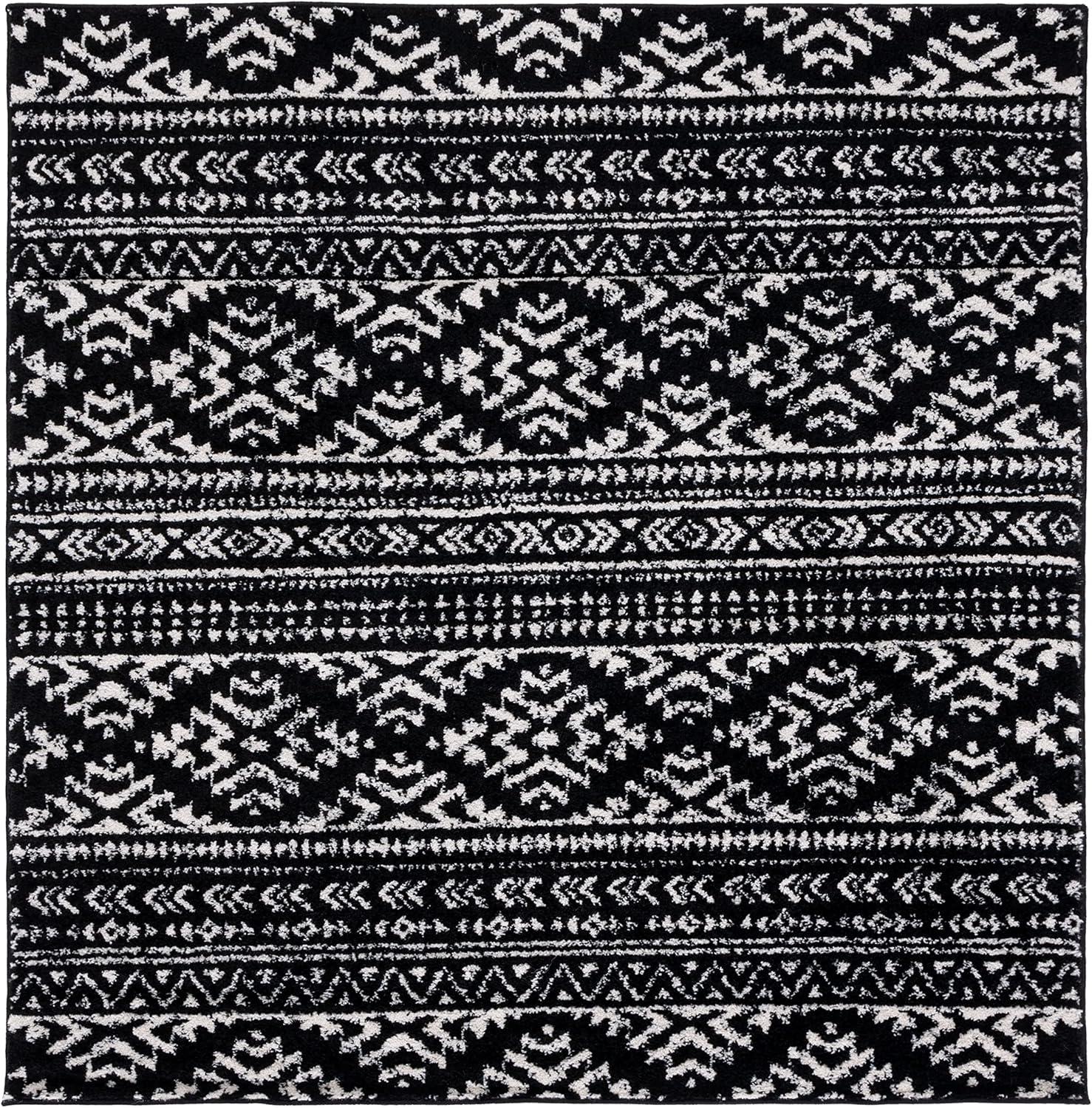 Tulum TUL272 Power Loomed Area Rug - Ivory/Grey - 8'x10' - Safavieh.