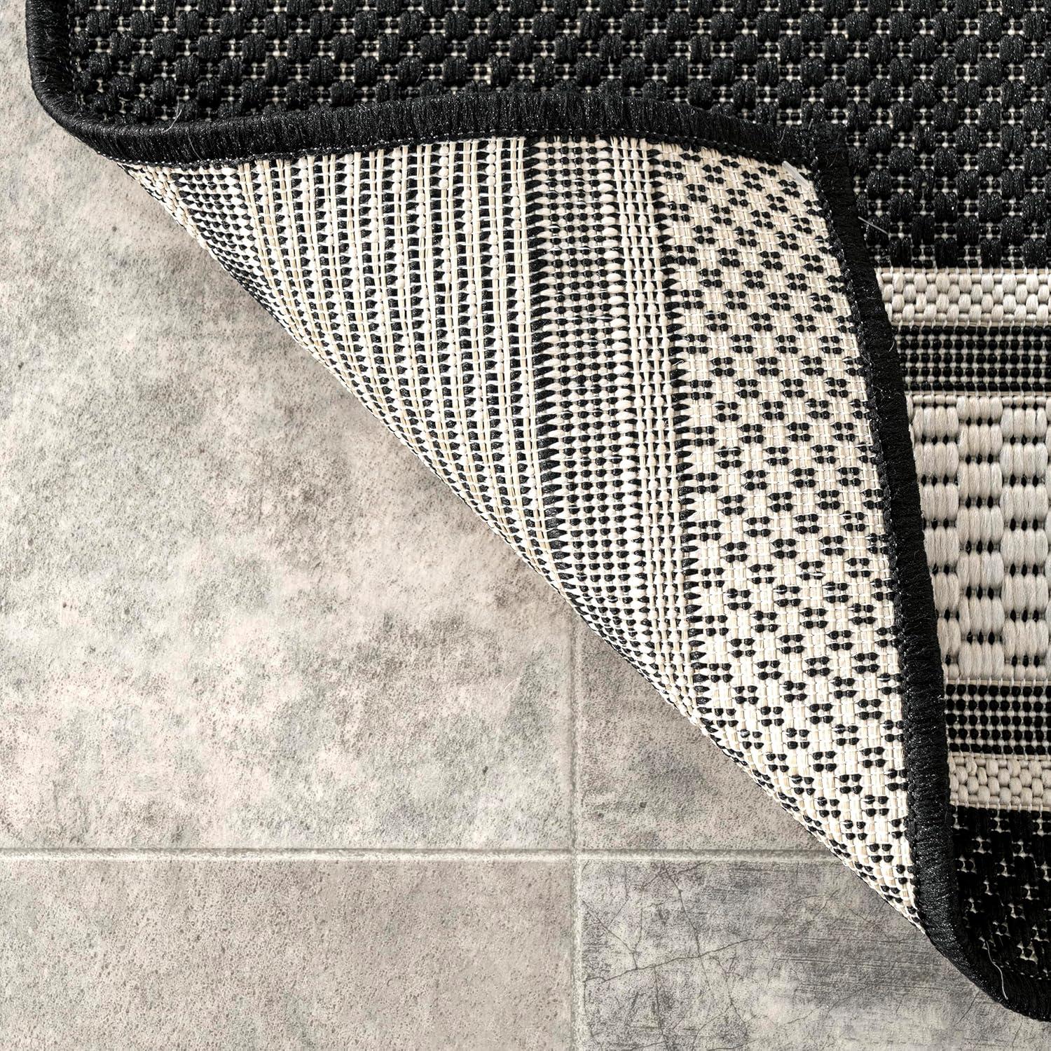 Romy Striped Indoor/Outdoor Area Rug