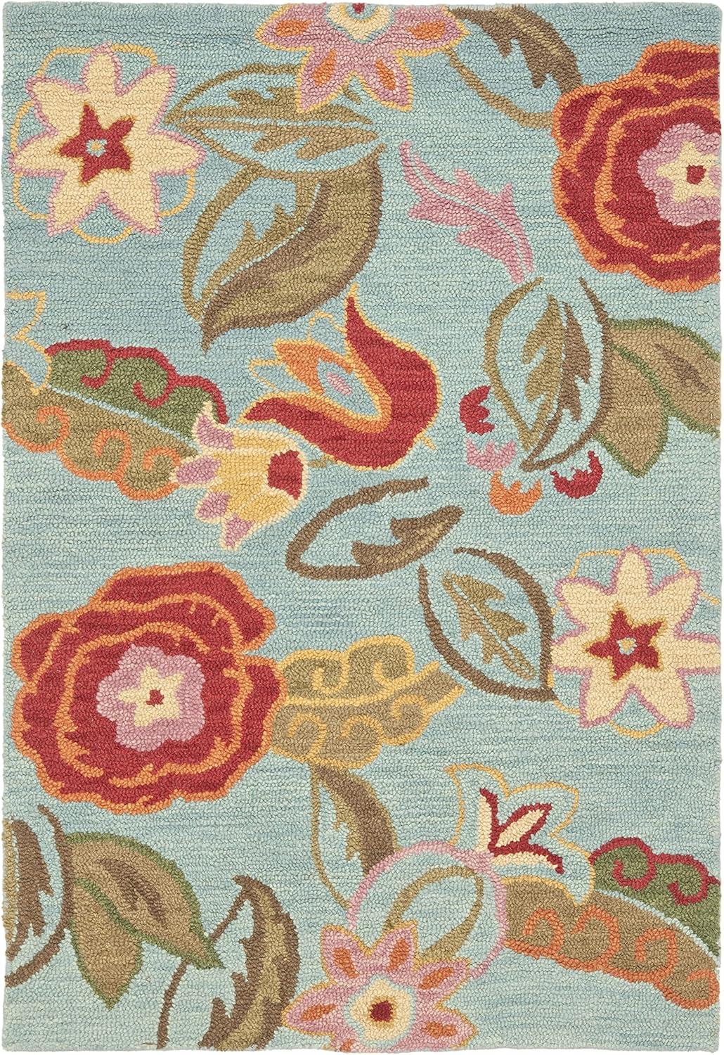 Blossom BLM675 Hand Hooked Area Rug  - Safavieh