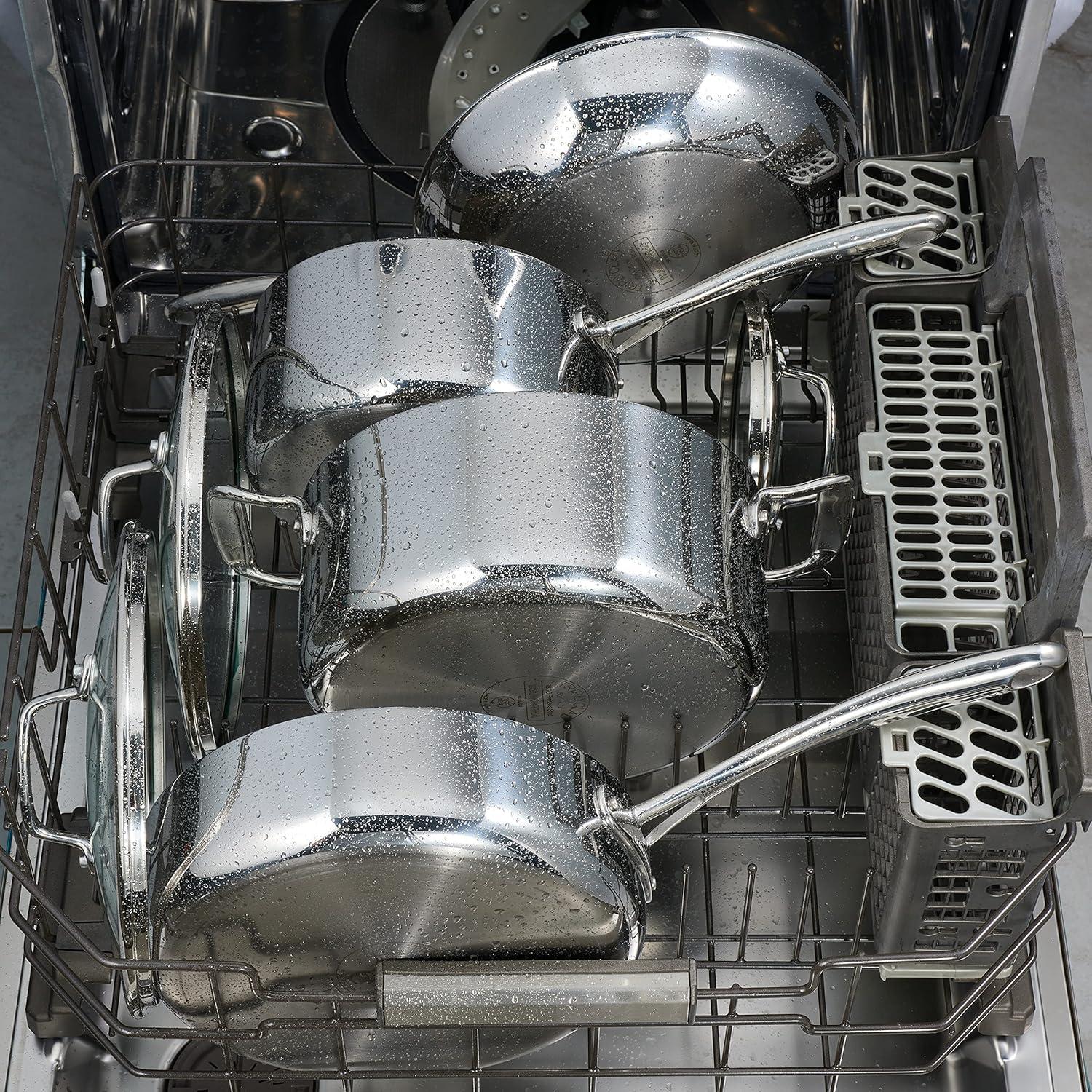 Tramontina Tri-Ply Clad 8 Qt Covered Stainless Steel StockPot