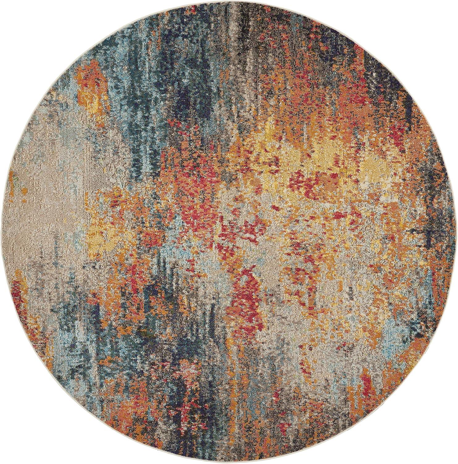 Nourison Celestial Abstract Darkness Indoor Area Rug