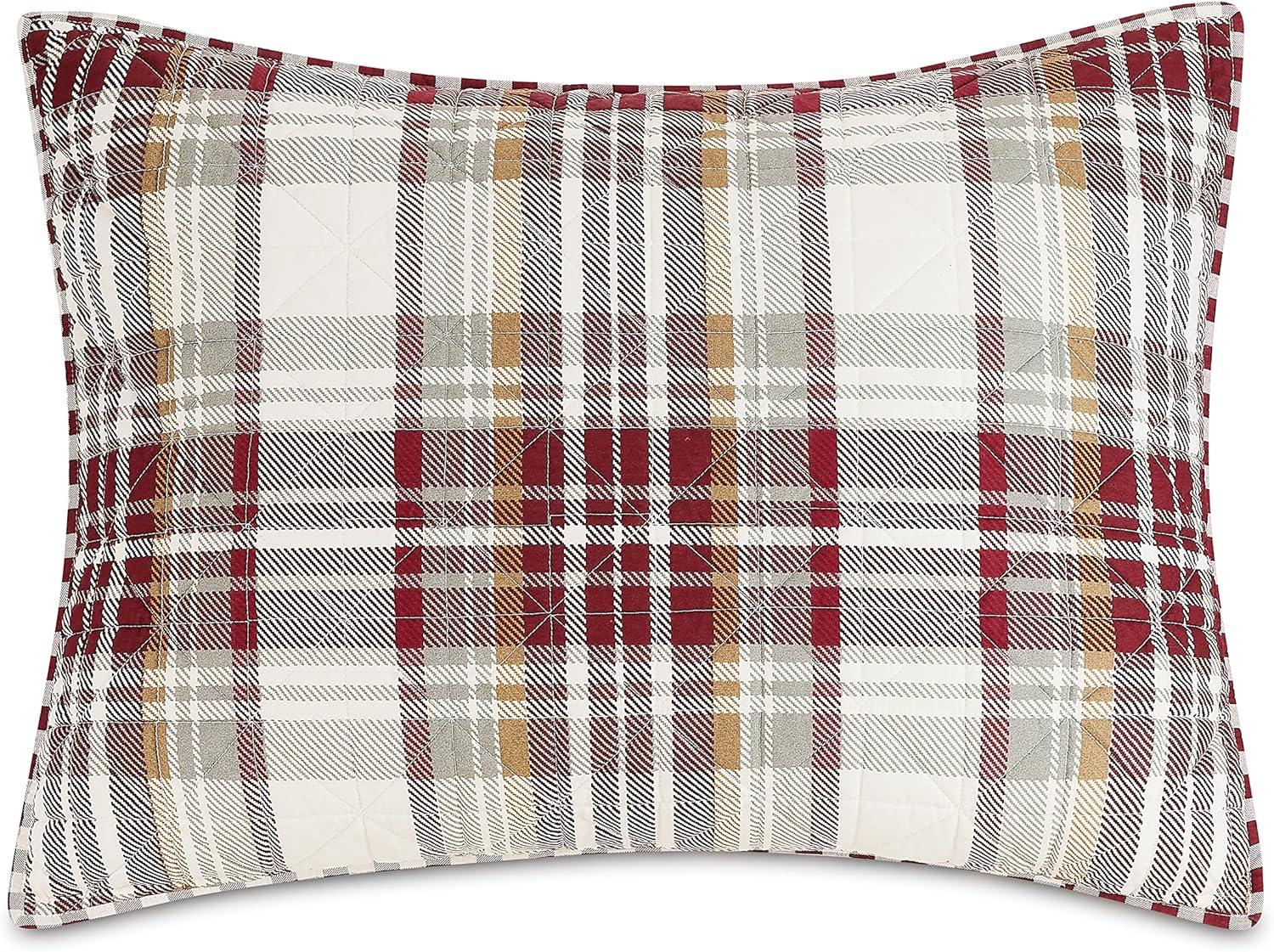 Laurel & Mayfair Cotton Twill Plaid Quilt Set