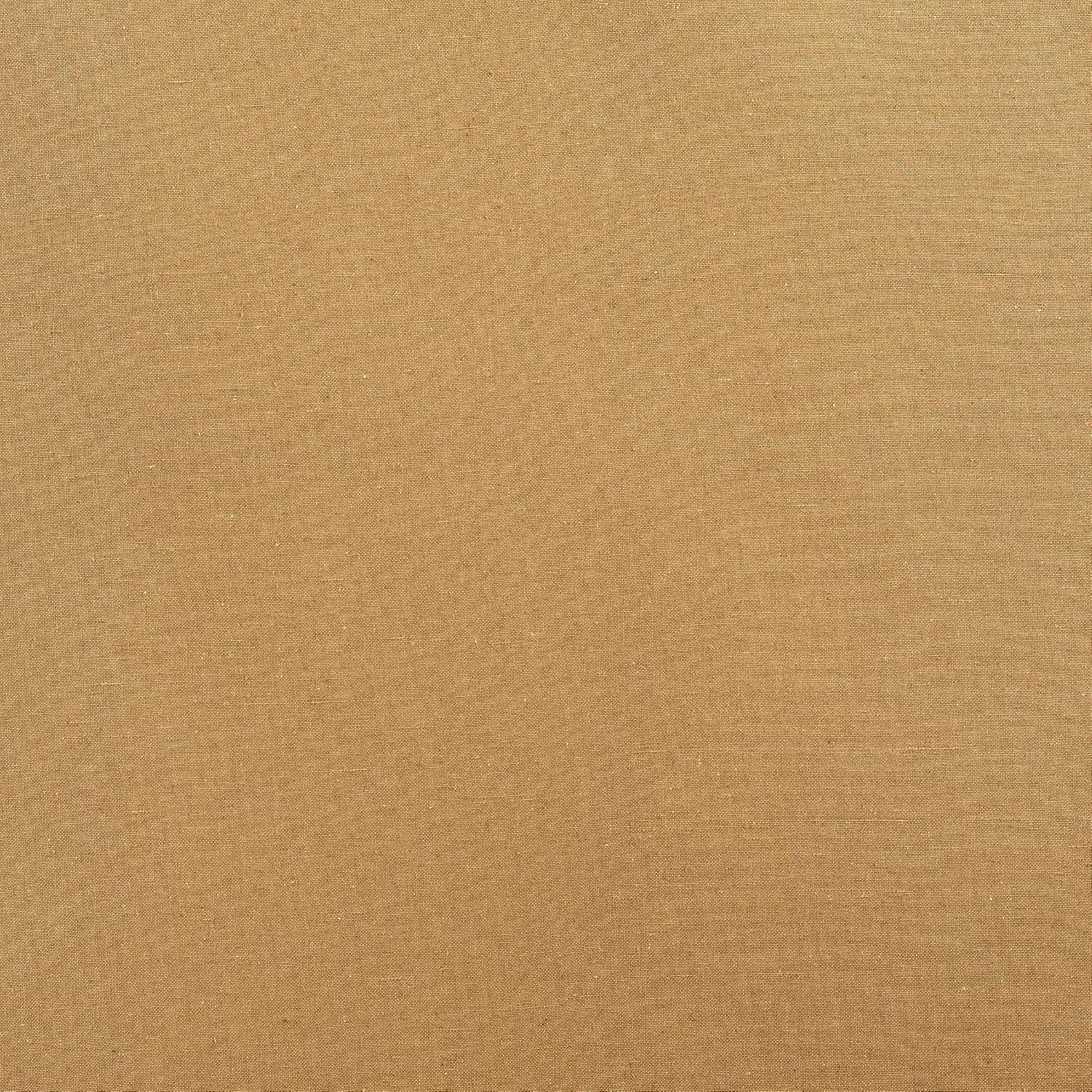 40"x63" Archaeo Light Filtering Cotton Blend Button Tab Top Curtain Panel Camel: Transitional Style, Machine Washable