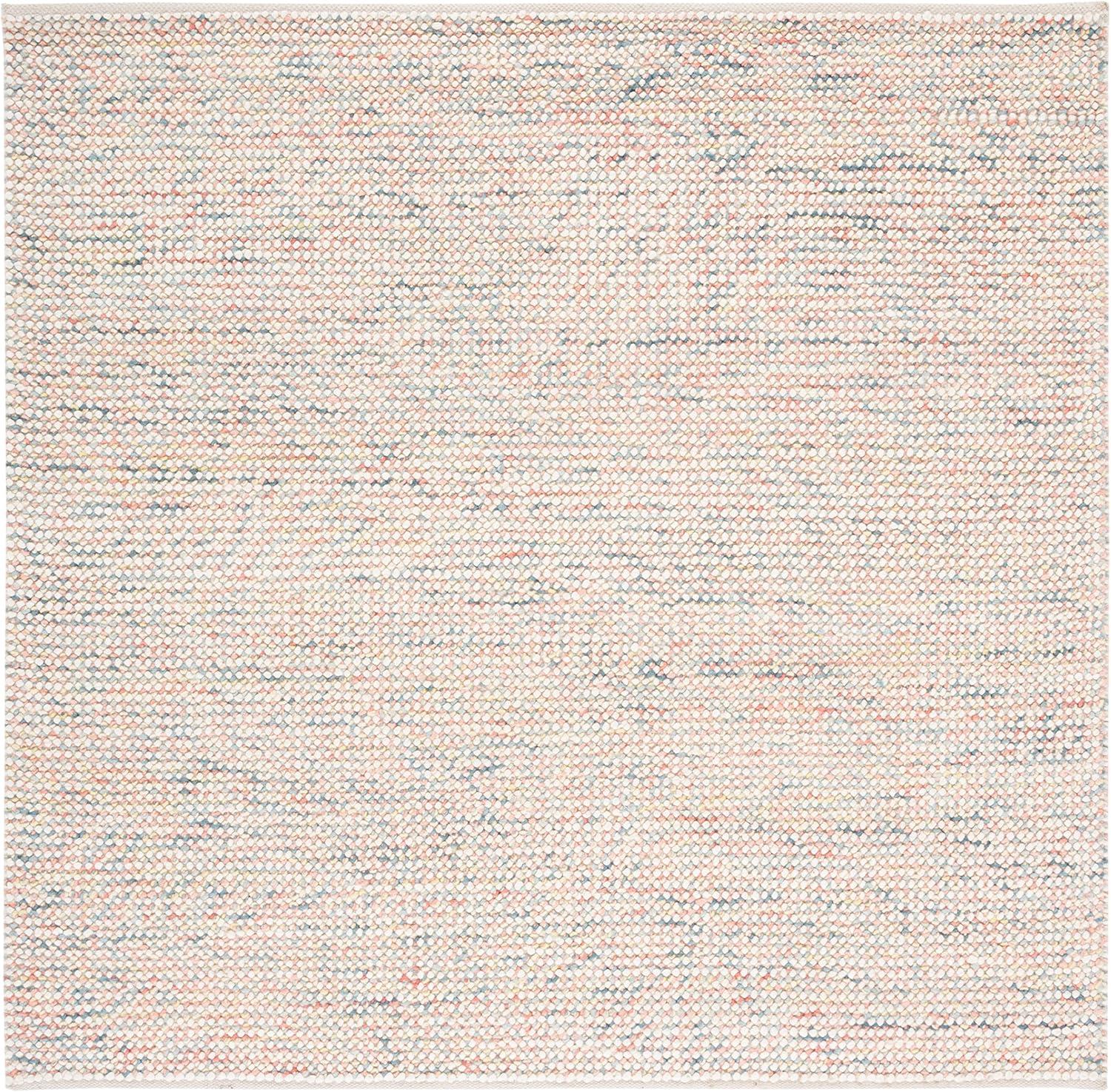 Latitude Run® Vermont Hand Woven Wool Solid Color Rug