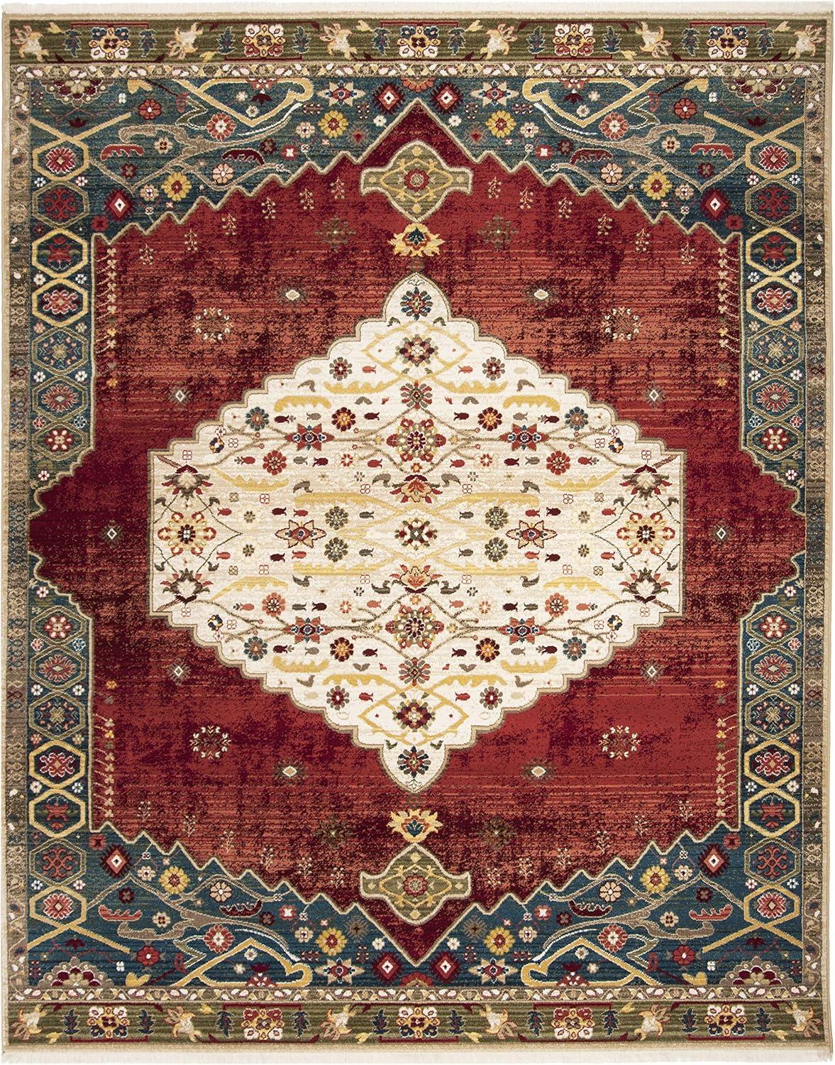 Kashan KSN300 Power Loomed Area Rug  - Safavieh