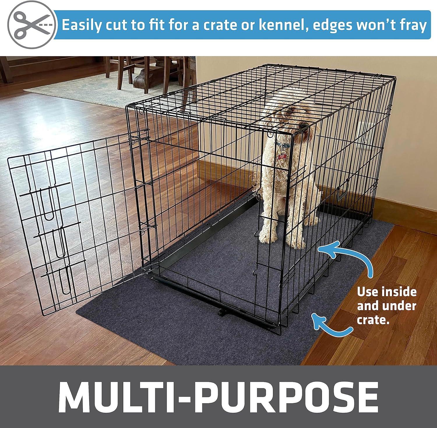 Drymate Charcoal Extra Large Waterproof Dog Playpen Mat