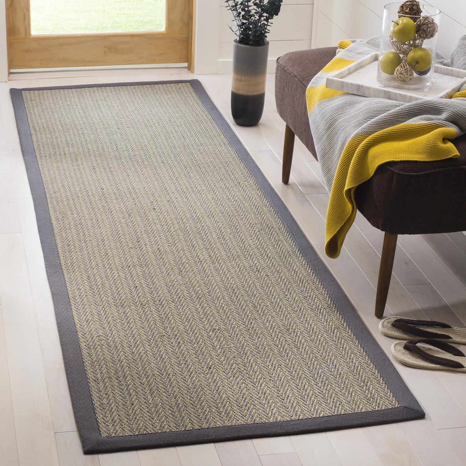 Natural Fiber NF444 Power Loomed Indoor Accent Rug - Grey Brown/Grey - 2'6"x4' - Safavieh.