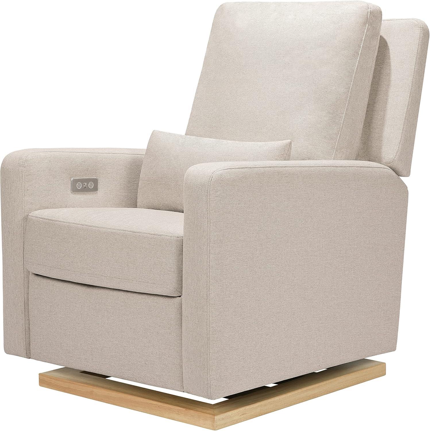 Sigi Electronic Recliner And Glider In Eco-Performance Fabric With USB Port | Water Repellent & Stain Resistant