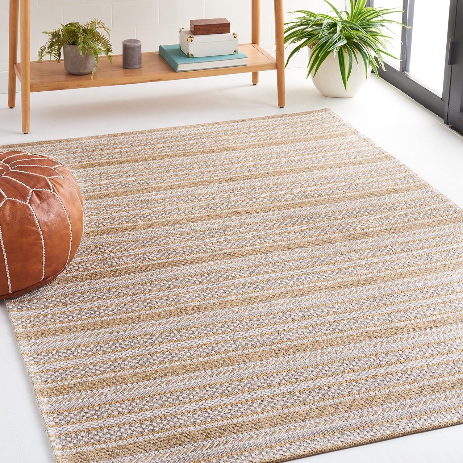 Martha Stewart 412 Cotton Striped Rug