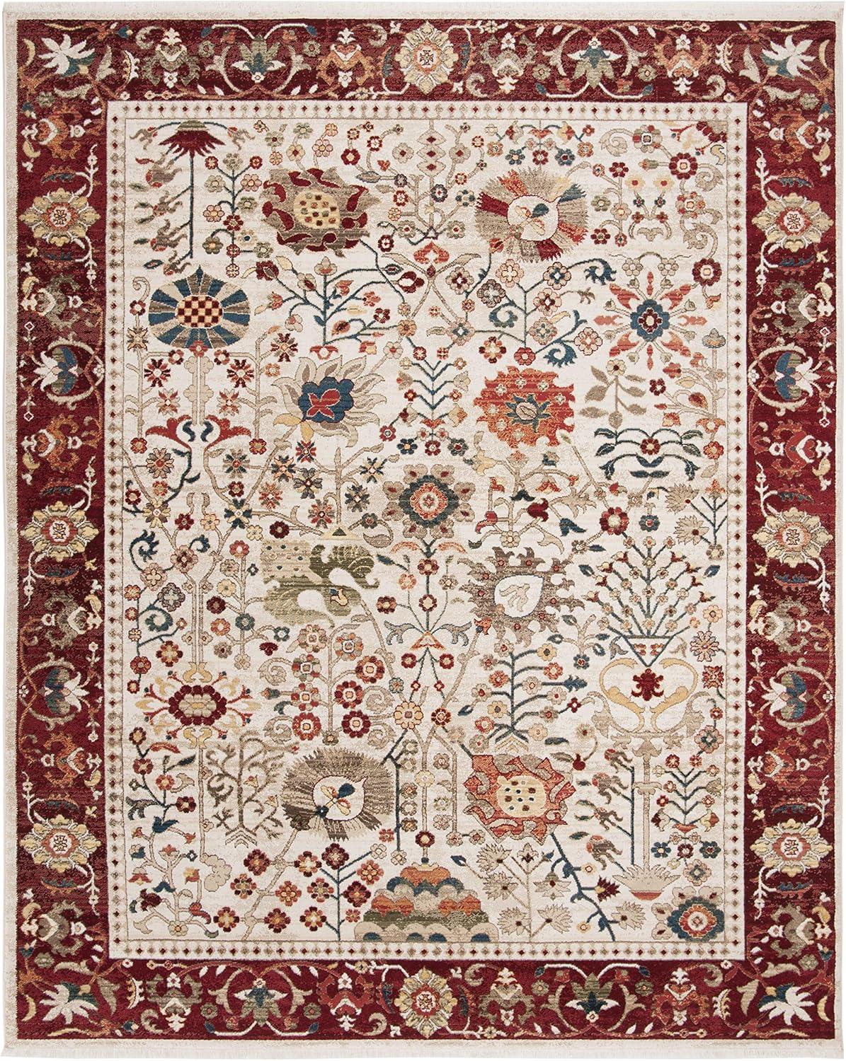 Kashan KSN303 Power Loomed Rugs - Safavieh