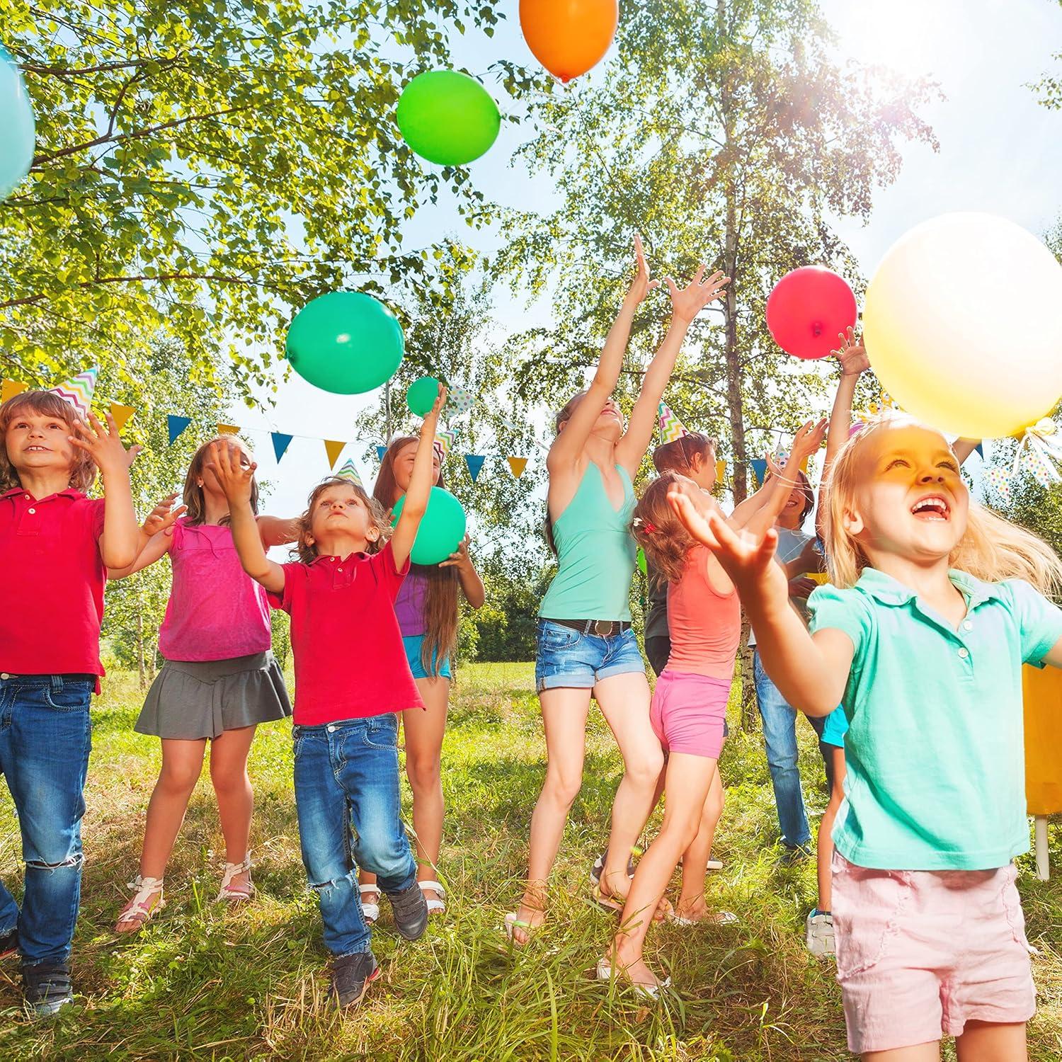 Mr. Pen- Balloons, 12 Inch, 54 Pack, Assorted Colors, Party Balloons, Rainbow Balloons, Latex Balloons, Balloons for Birthday Party