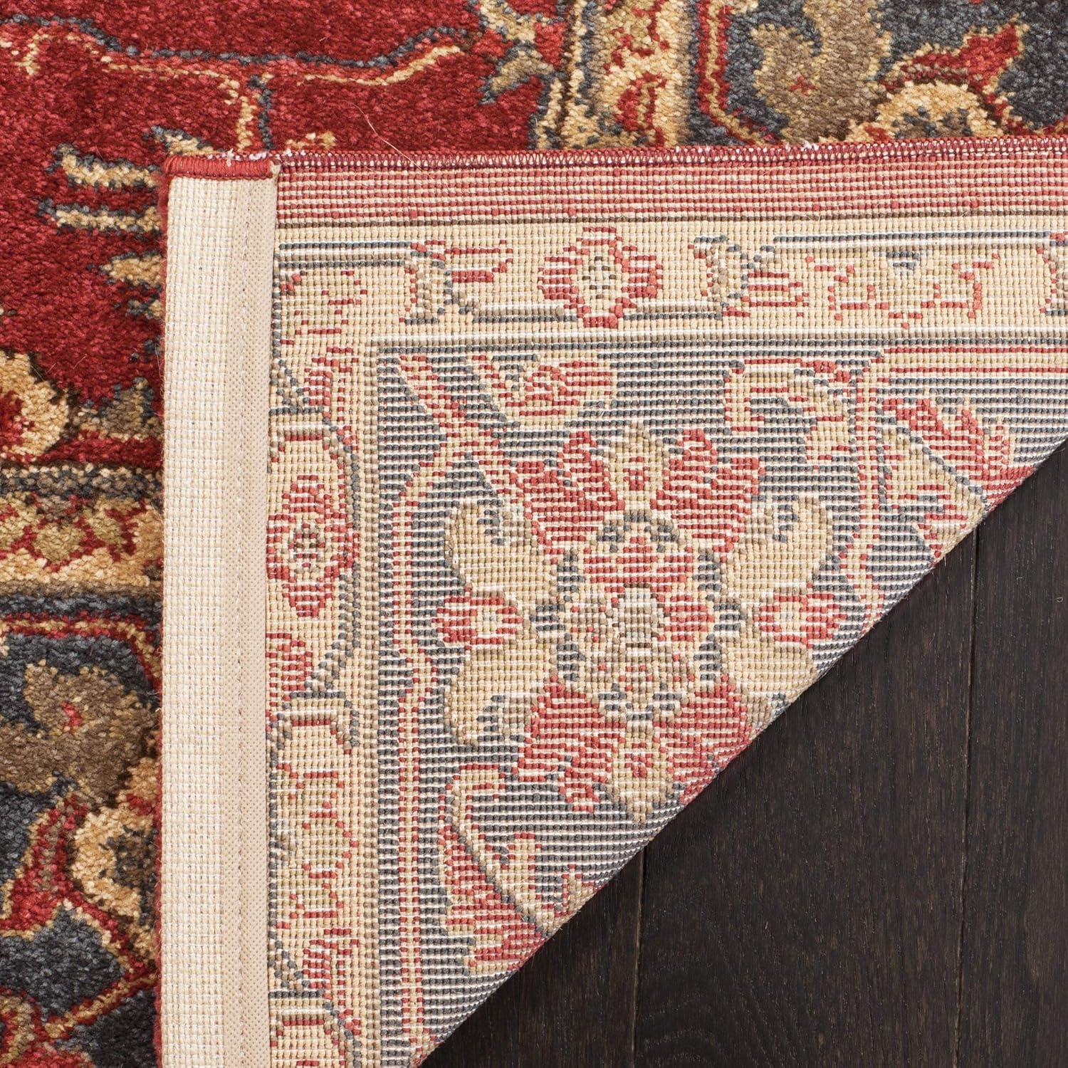 Mahal MAH693 Power Loomed Indoor Runner Rug - Red/Navy - 2'2"x8' - Safavieh