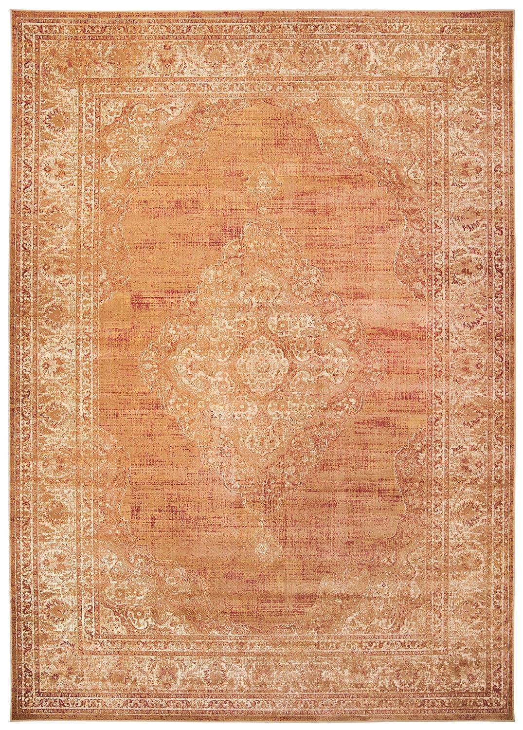 Vintage VTG112 Power Loomed Indoor Area Rug - Taupe - 6'7"x9'2" - Safavieh.