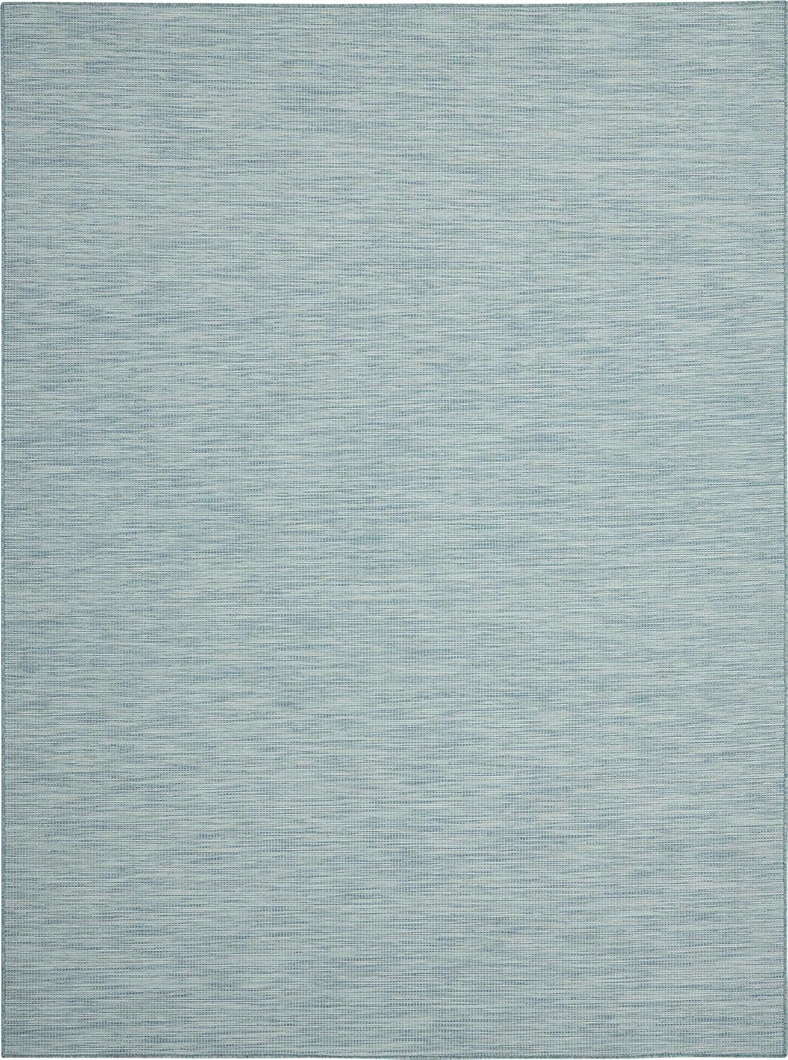 Nourison Positano POS01 Indoor/outdoor Area Rug - Aqua 7' x 10'