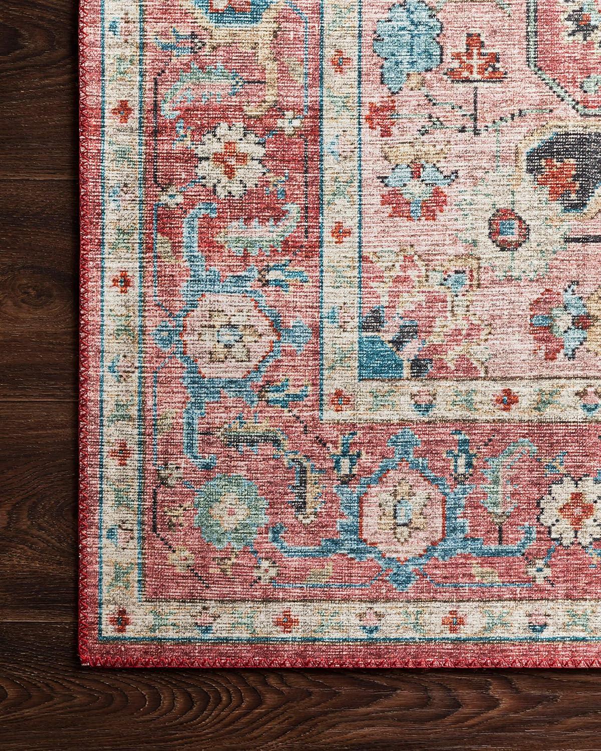 Loloi II Skye Oriental Brick / Ocean Area Rug