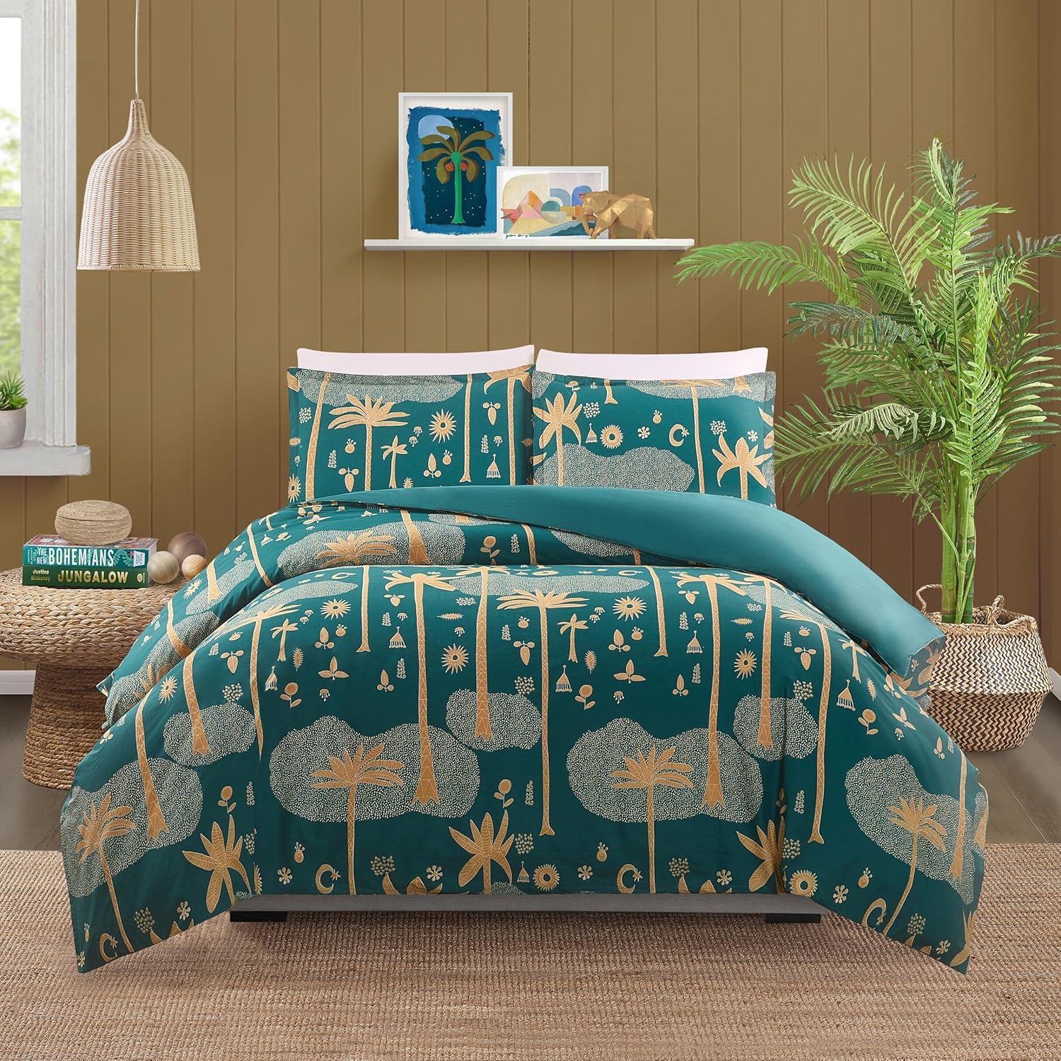 Cosmic Desert Cotton 3-Piece Duvet Cover Set