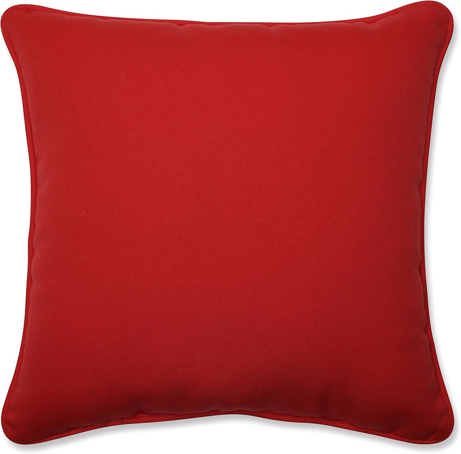 Allee Embroidered Indoor/Outdoor Reversible Throw Pillow