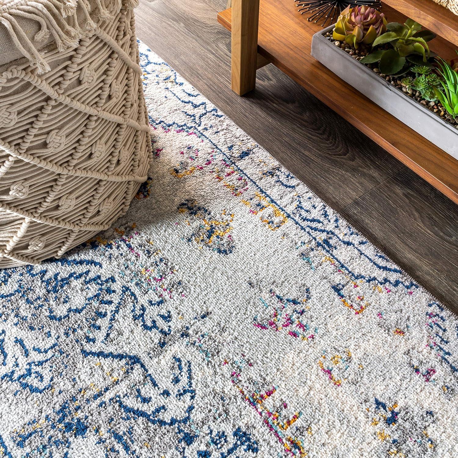 Modern Persian Boho Vintage Area Rug  - JONATHAN Y