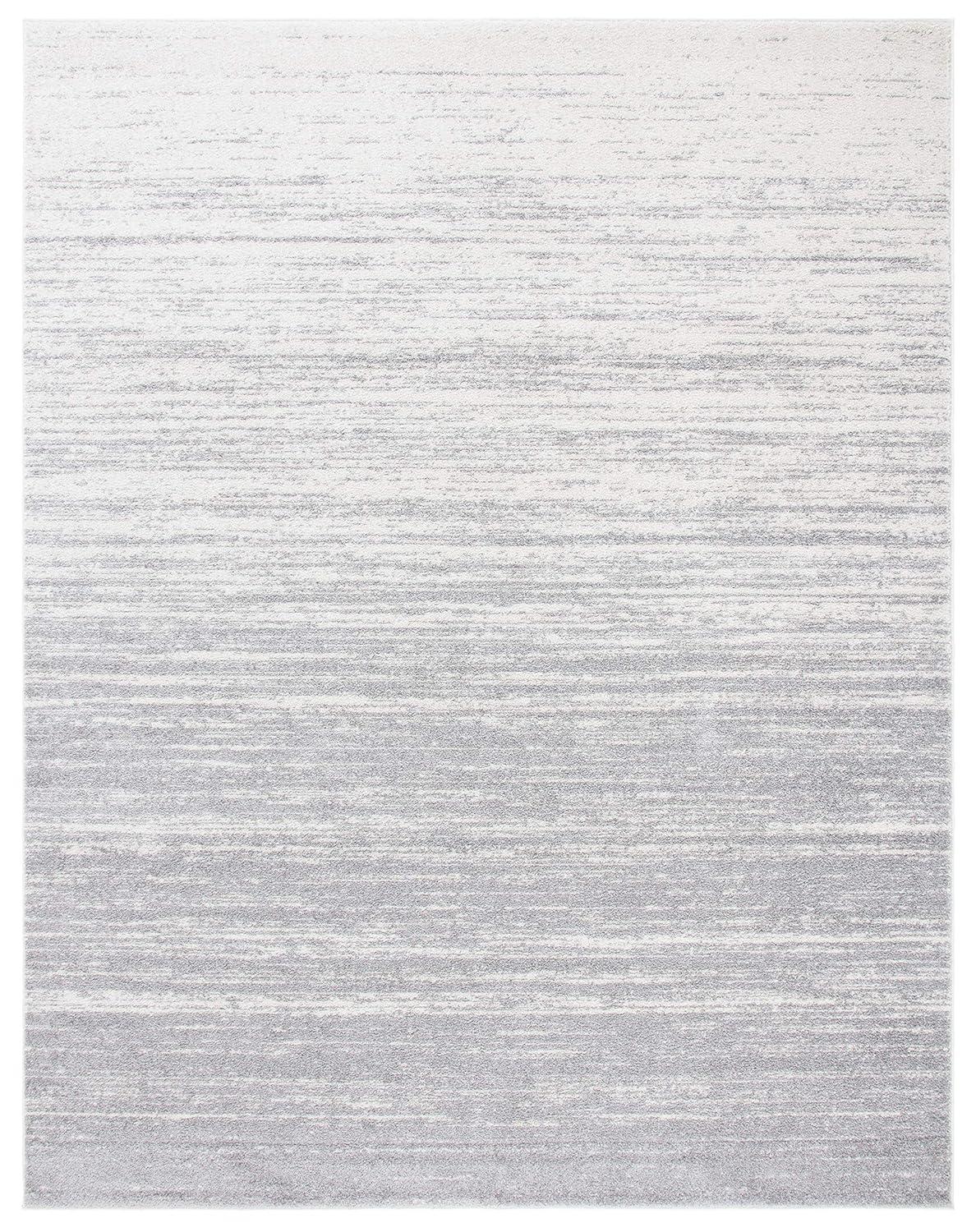 Adirondack ADR113 Machine Made Indoor Area Rug - Light Grey/Grey - 6'x9' - Safavieh