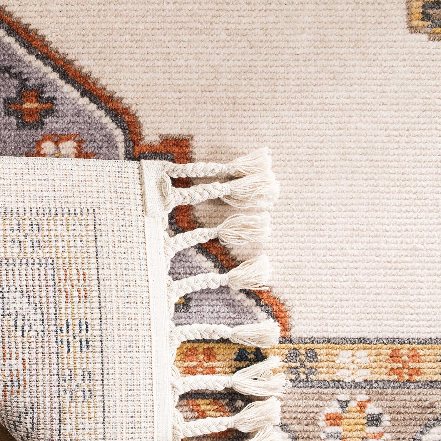 Farmhouse FMH830 Power Loomed Runner Rug - Grey/Cream - 2' X 8' - Safavieh.