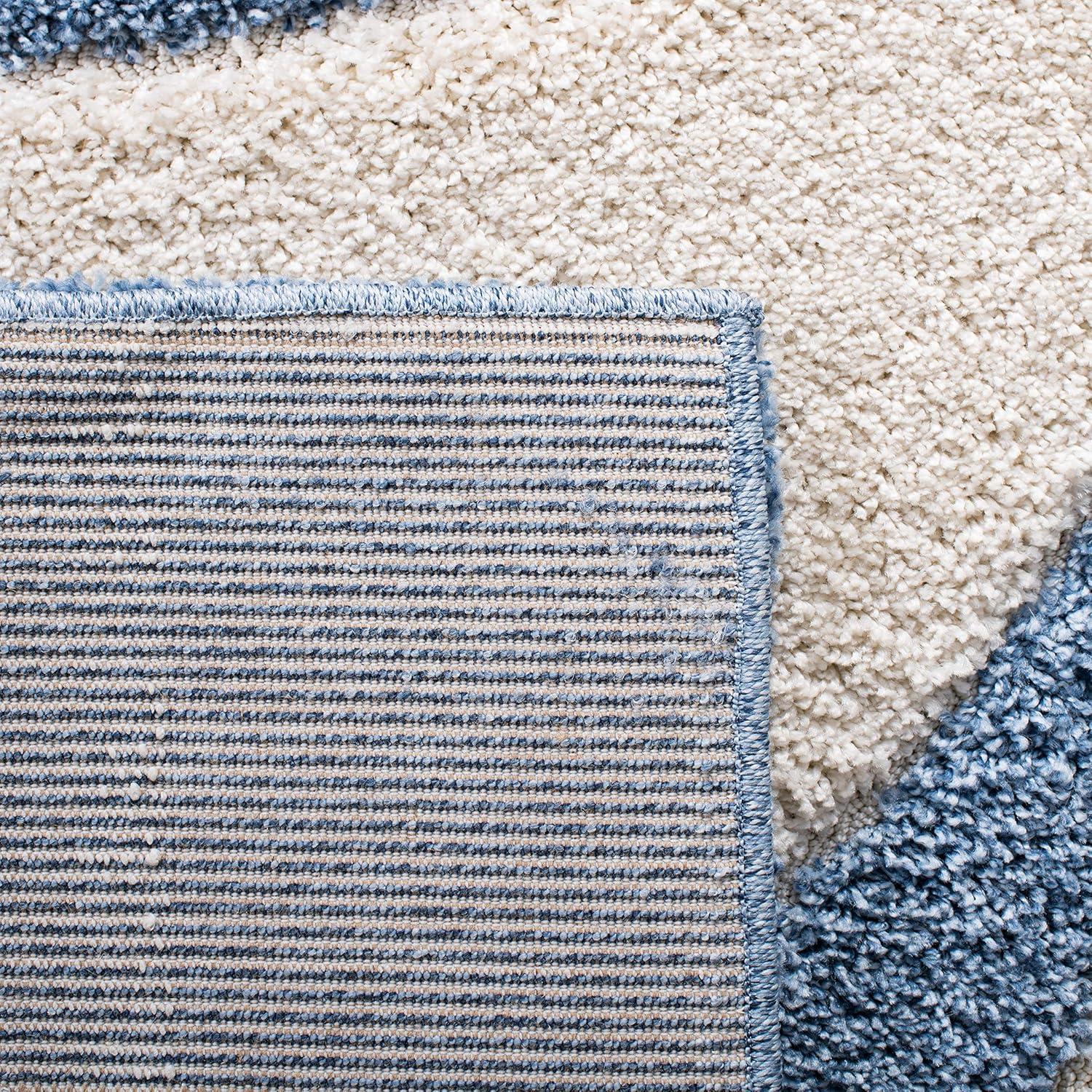 Florida Shag SG474 Power Loomed Area Rug  - Safavieh