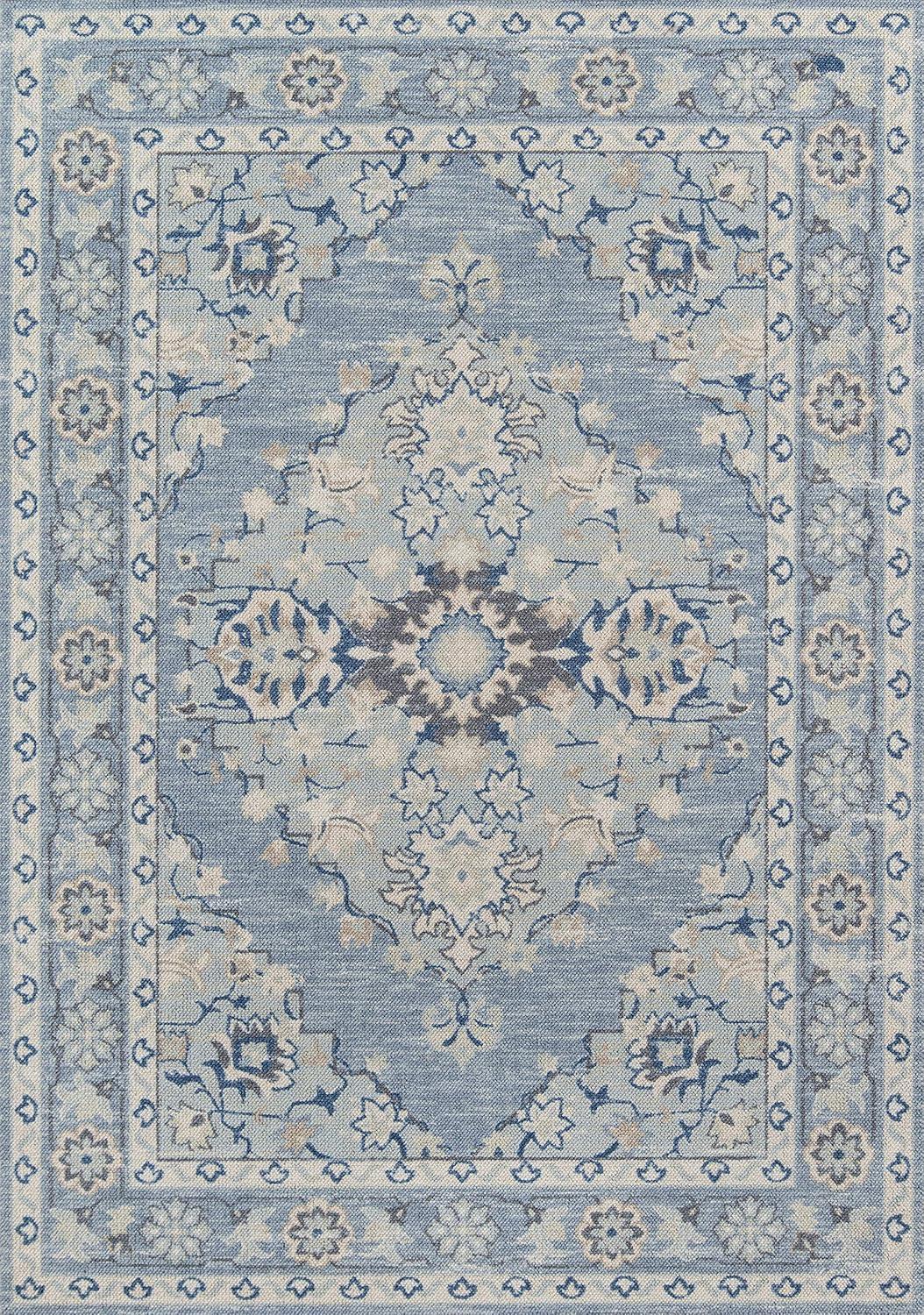 Anatolia Marquis Area Rug Blue - Momeni