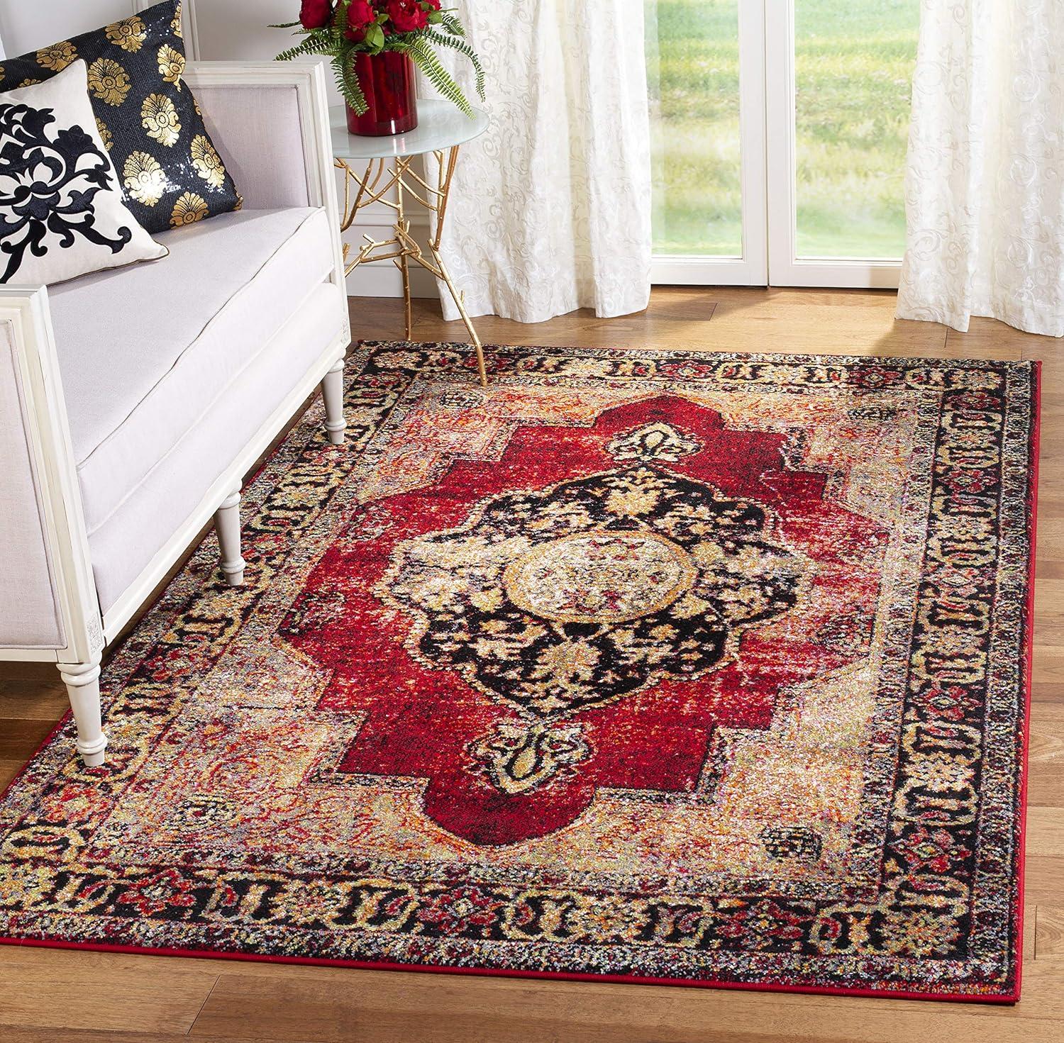 Vintage Hamadan VTH219 Power Loomed Area Rug  - Safavieh