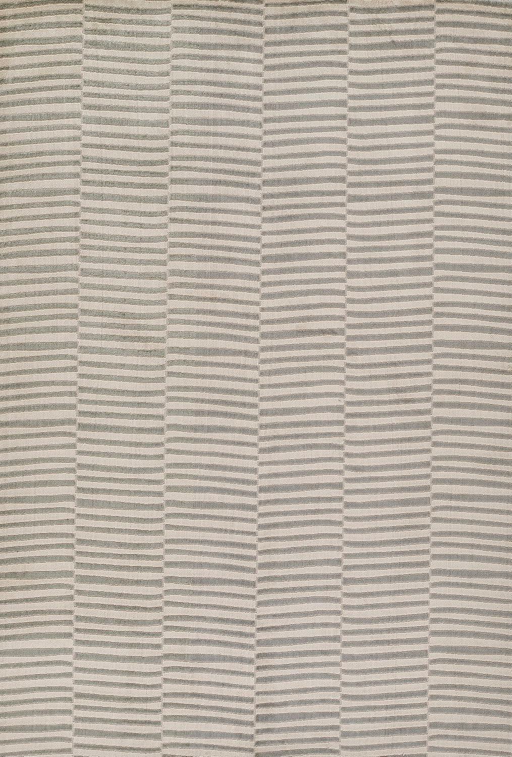 Momeni 7'10"x9'10" Xander Maxwell Machine Loomed Area Rug Gray: Geometric Pattern, Low Pile, Indoor Use, Polyester & Polypropylene