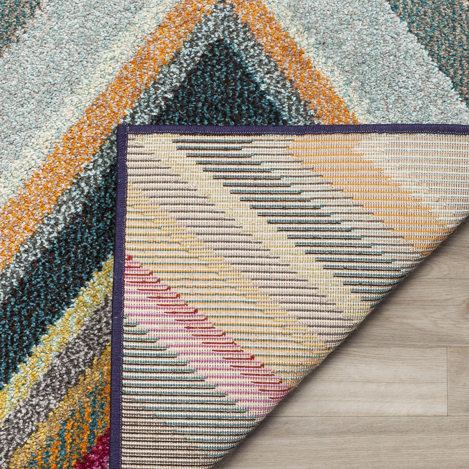 SAFAVIEH Monaco Breana Chevron Area Rug, Multi, 9' x 12'