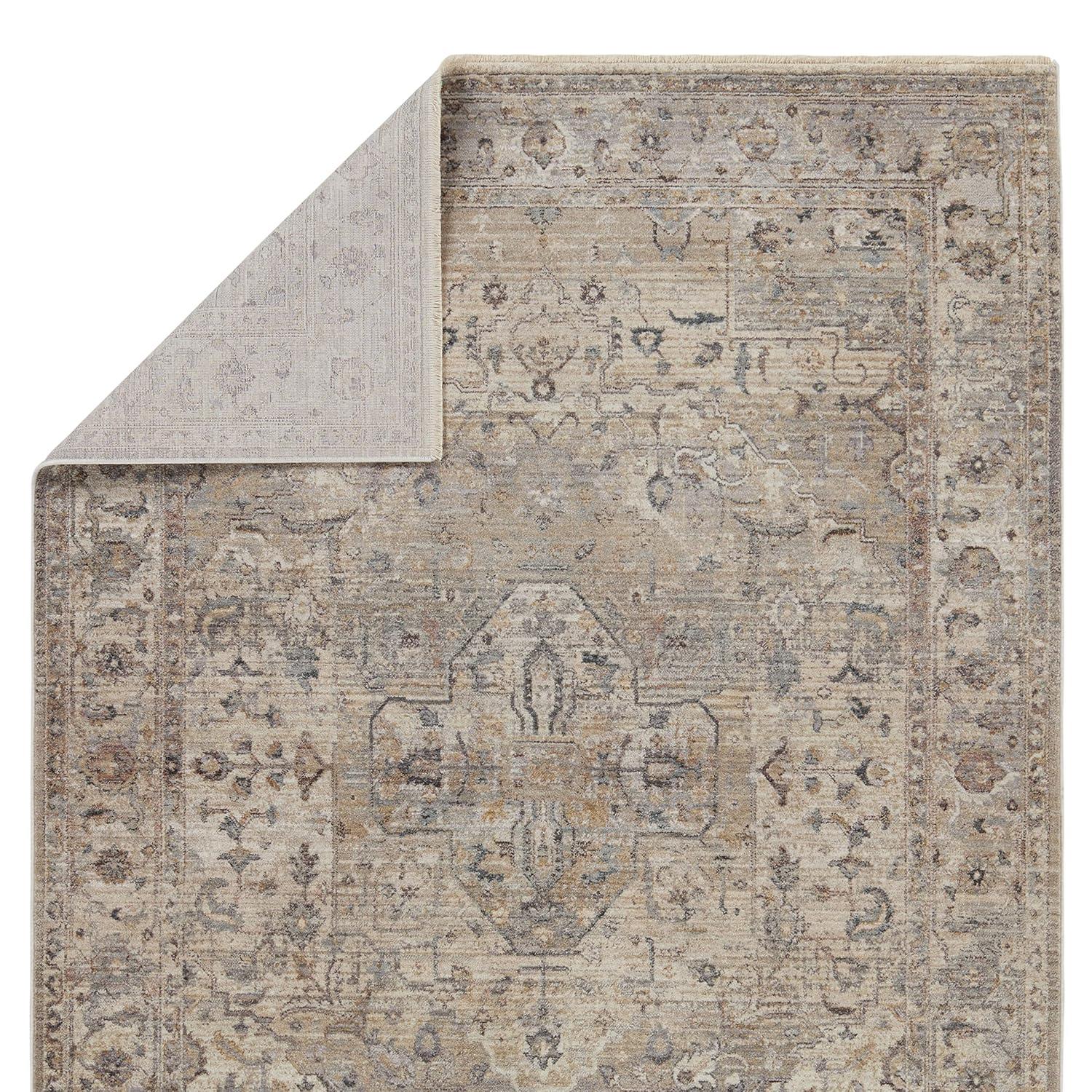 Jaipur Living Soft 4x6 Area Rug, Boho, Tan/Cream
