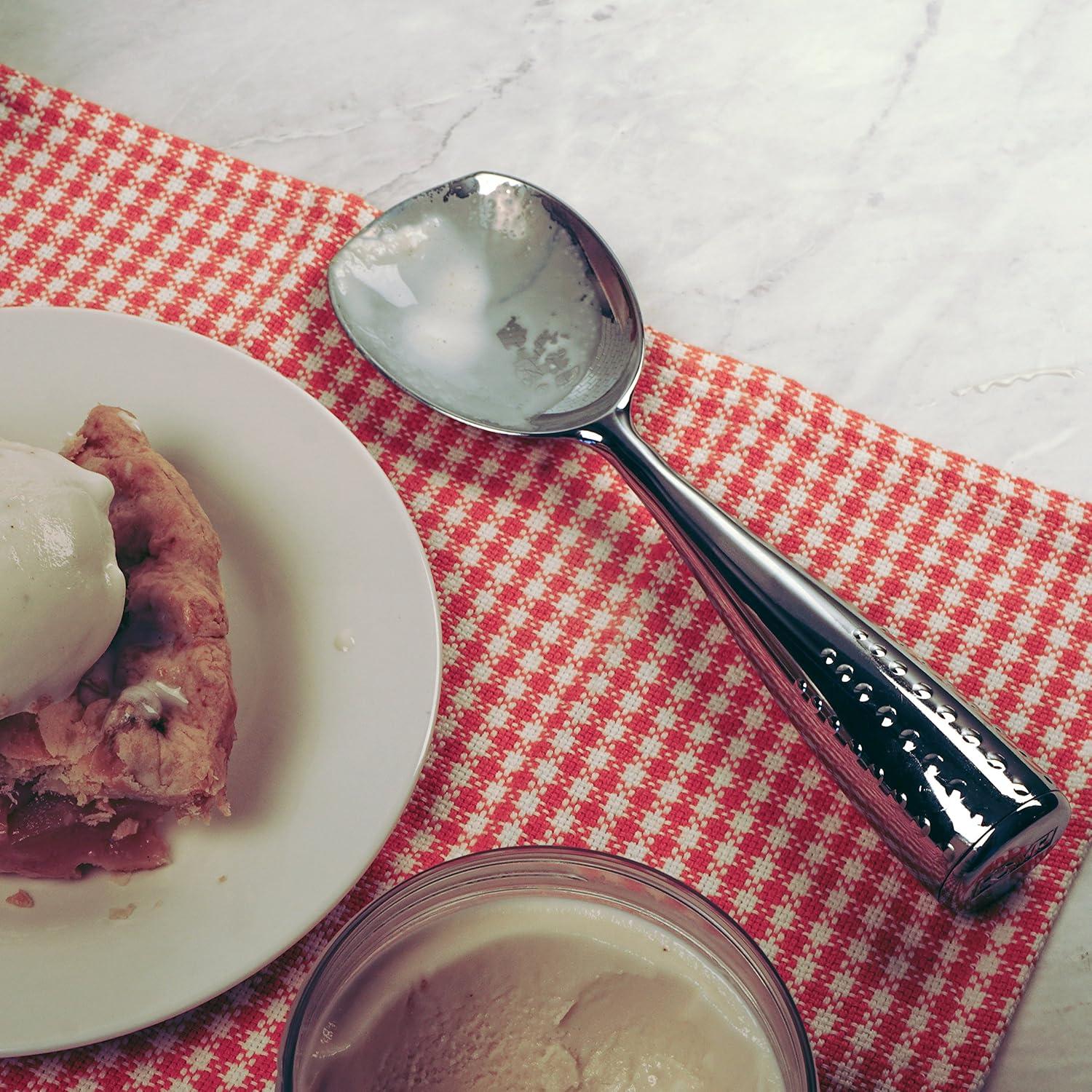 Large Chrome Ice Cream Spade with Non-slip Grip