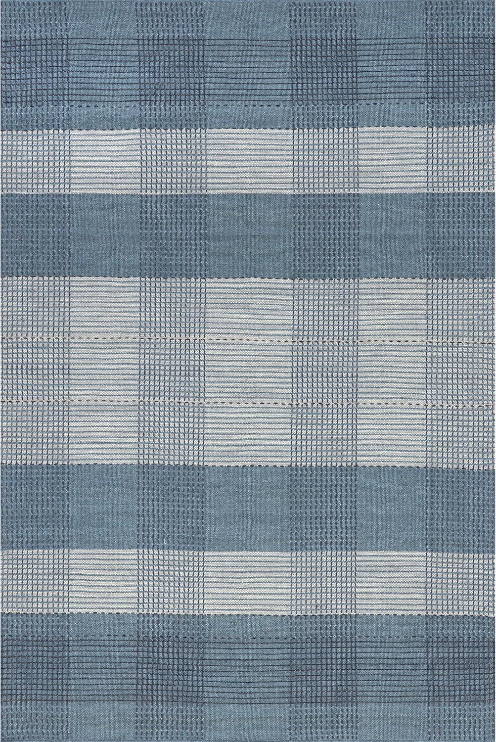 Hurley Plaid Wool Area Rug