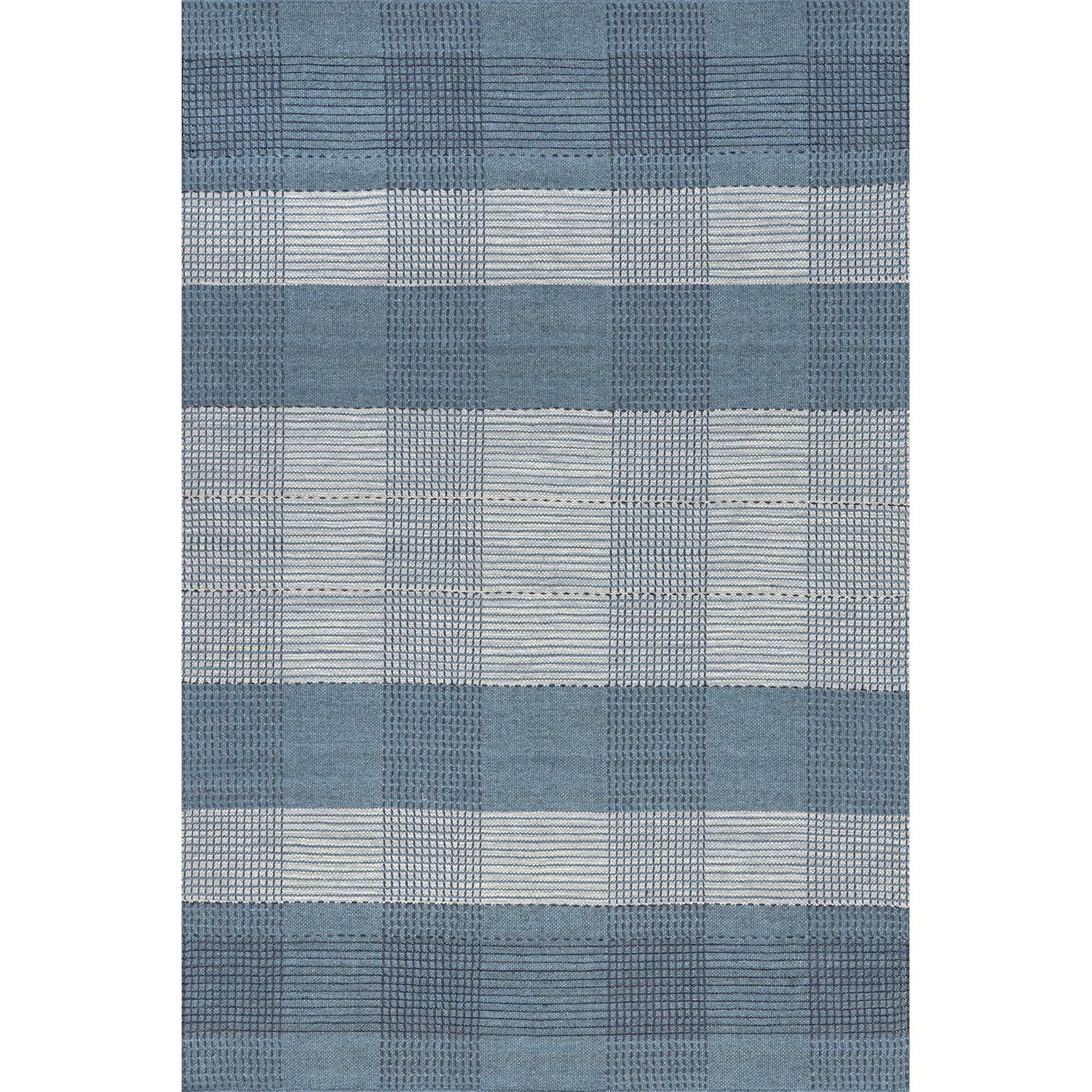Hurley Plaid Wool Area Rug