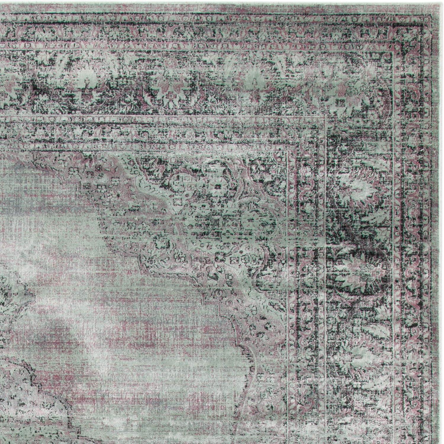Vintage VTG112 Power Loomed Indoor Area Rug - Taupe - 6'7"x9'2" - Safavieh.
