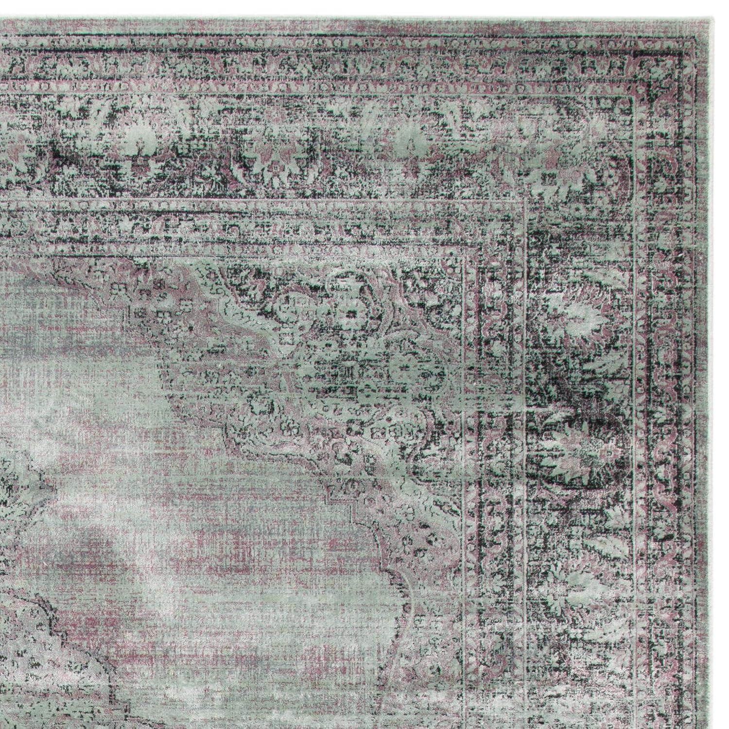 Vintage VTG112 Power Loomed Indoor Area Rug - Taupe - 6'7"x9'2" - Safavieh.