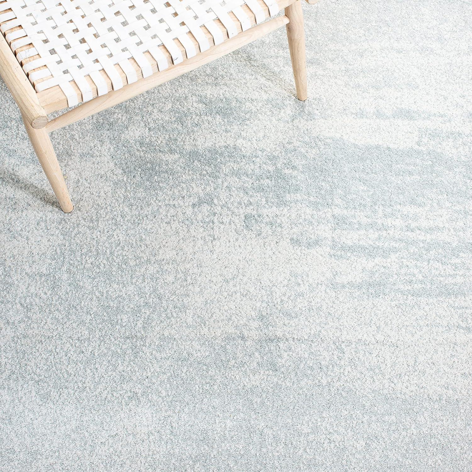 Evoke EVK272 Power Loomed Runner Rug - Ivory/Sage - 2'2"x9' - Safavieh.