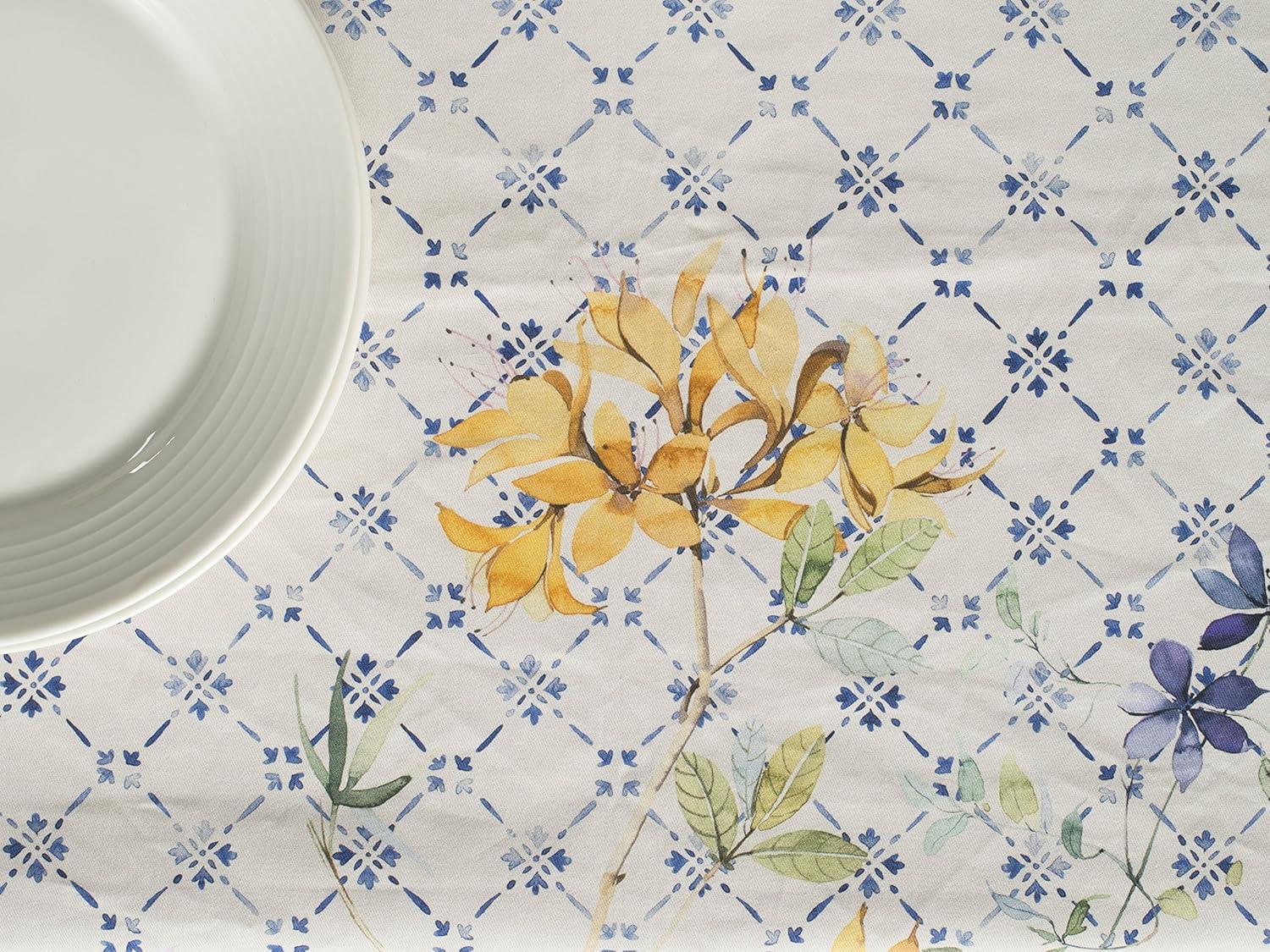 Maison d' Hermine Faience Tablecloth