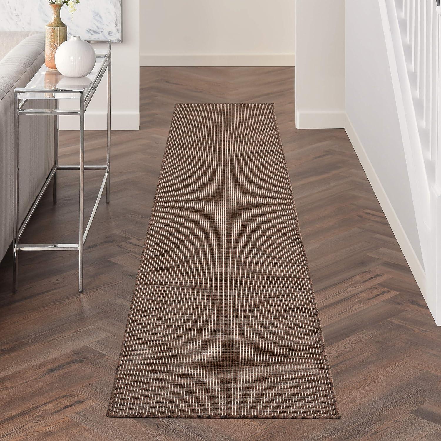 Nourison Positano Solid Indoor Outdoor Rug