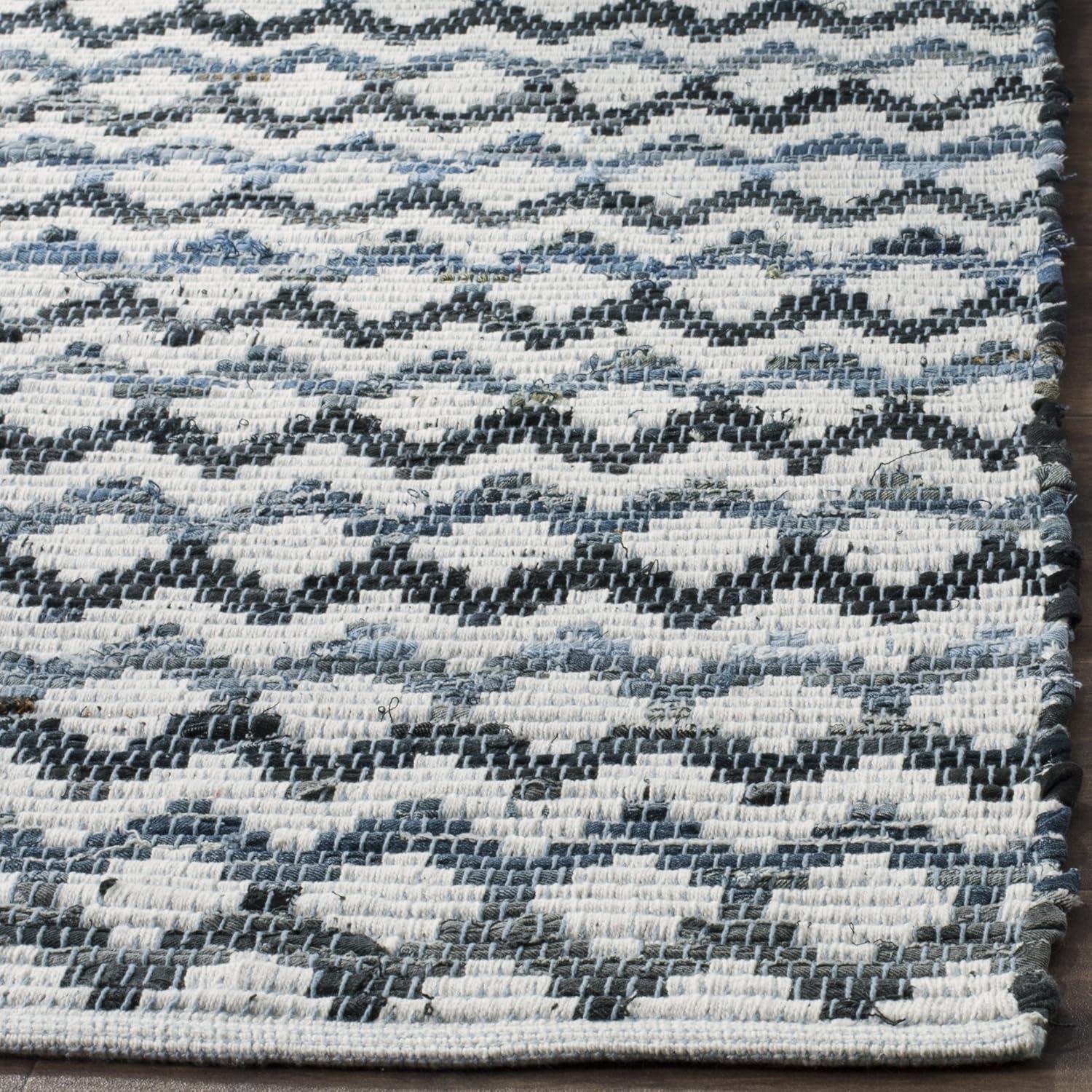 Multicolor Handwoven Cotton-Wool Blend Rug 10' x 14'