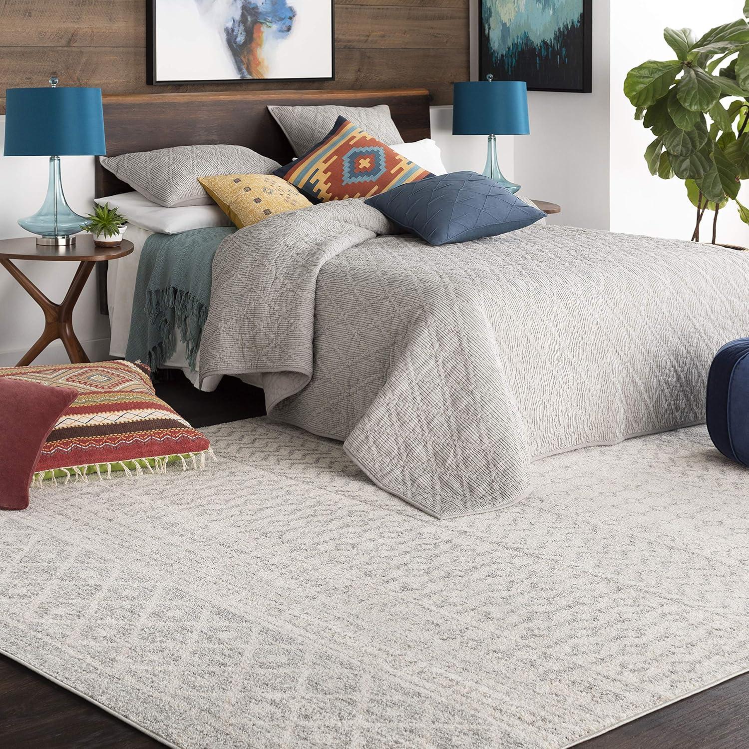 Laurine Gray Doormat 2 ft. x 3 ft. Area Rug