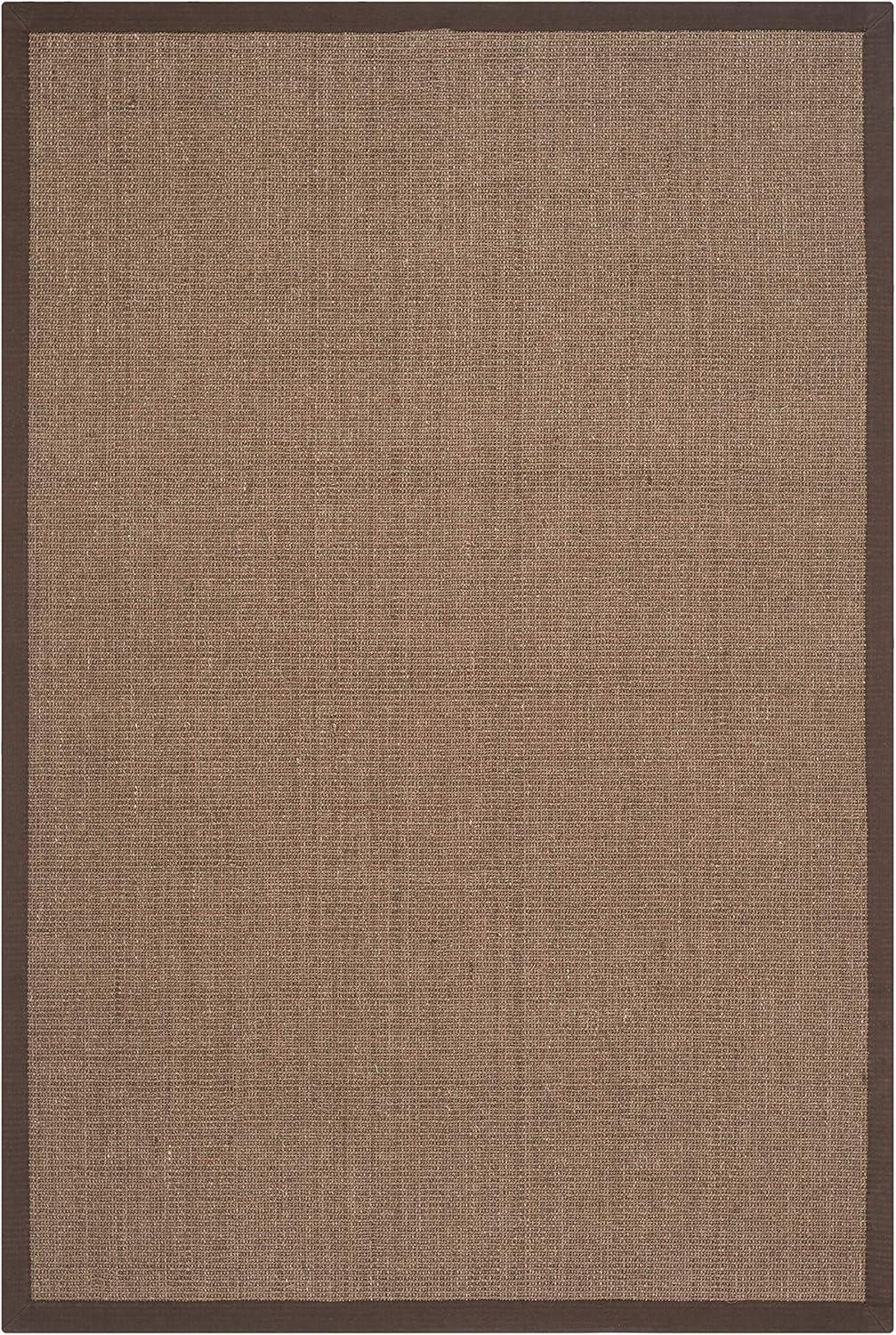Natural Fiber NF441 Power Loomed Indoor Accent Rug - Brown/Brown - 3'x5' - Safavieh.
