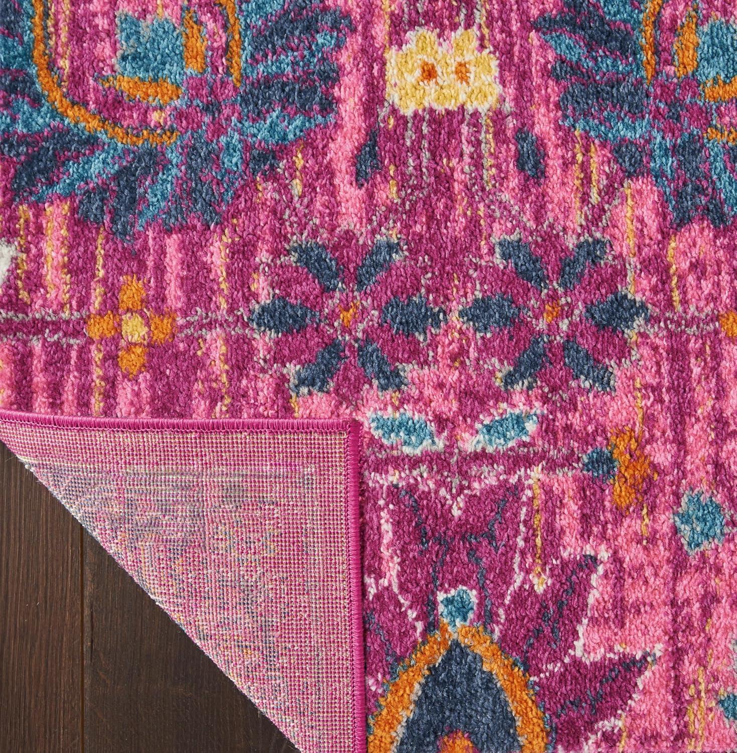 Nourison Passion 8' x 10' Fuchsia Bohemian Indoor Rug