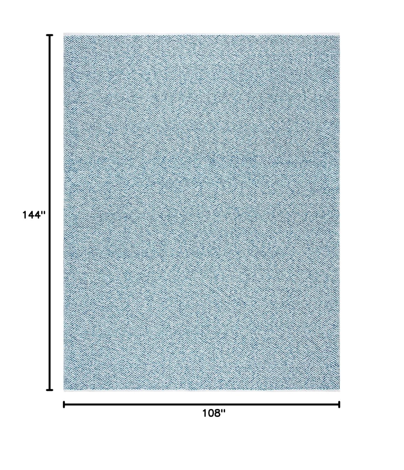 Nantucket NAN144 Hand Loomed Area Rug - Blue - 8'9"x11'9" - Safavieh.