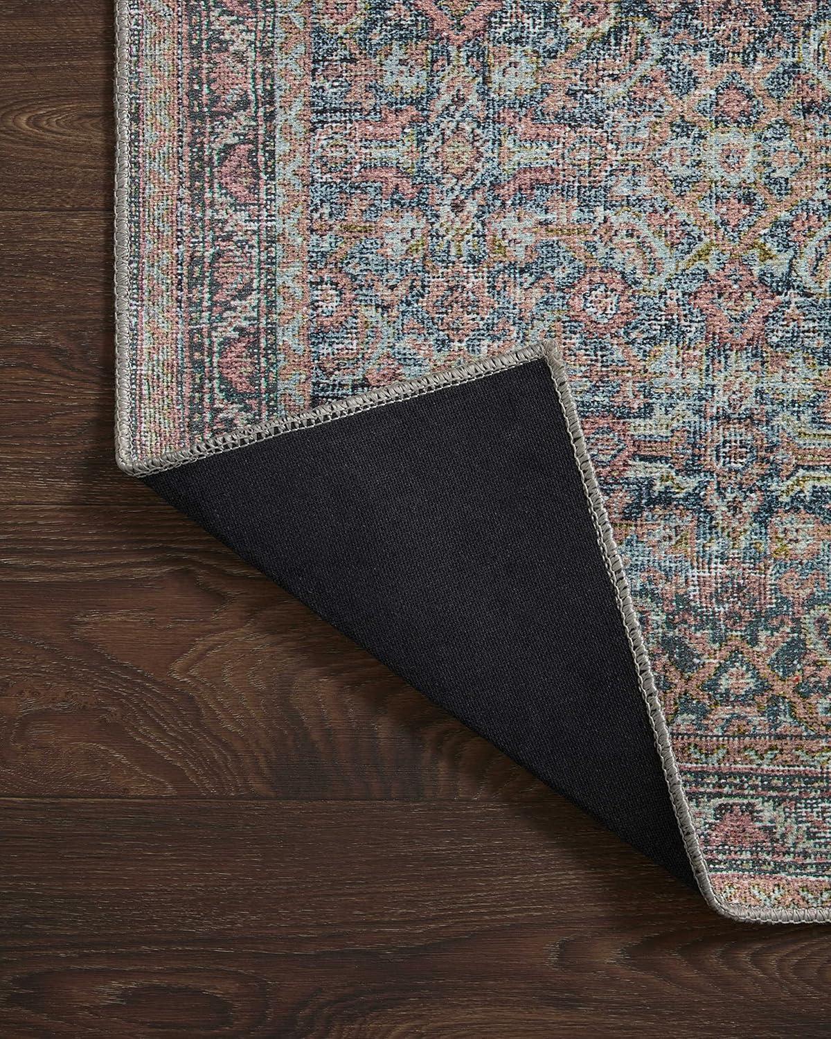 Loloi II Adrian Denim / Multi 3'-6" X 5'-6" Accent Rug