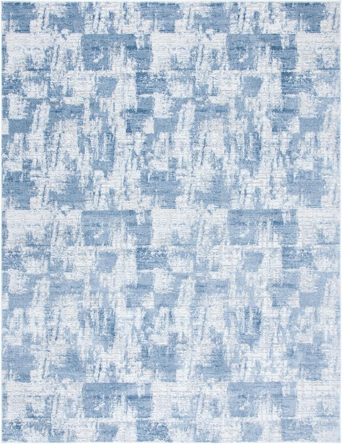 Amelia ALA786 Power Loomed Area Rug - Ivory/Blue - 8'9"x11'9" - Safavieh.