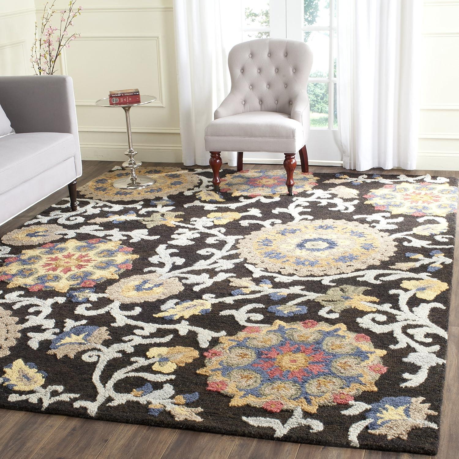 Blossom BLM401 Hand Tufted Area Rug  - Safavieh