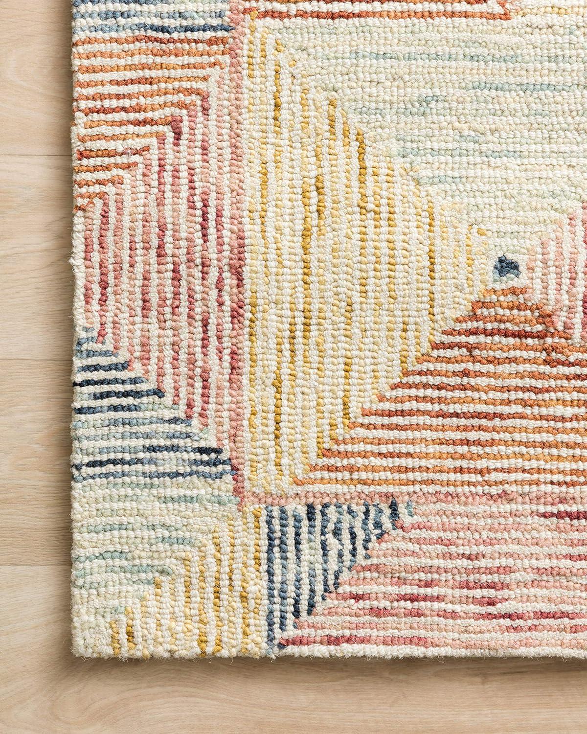 Loloi II Spectrum Geometric Ivory / Multi Area Rug