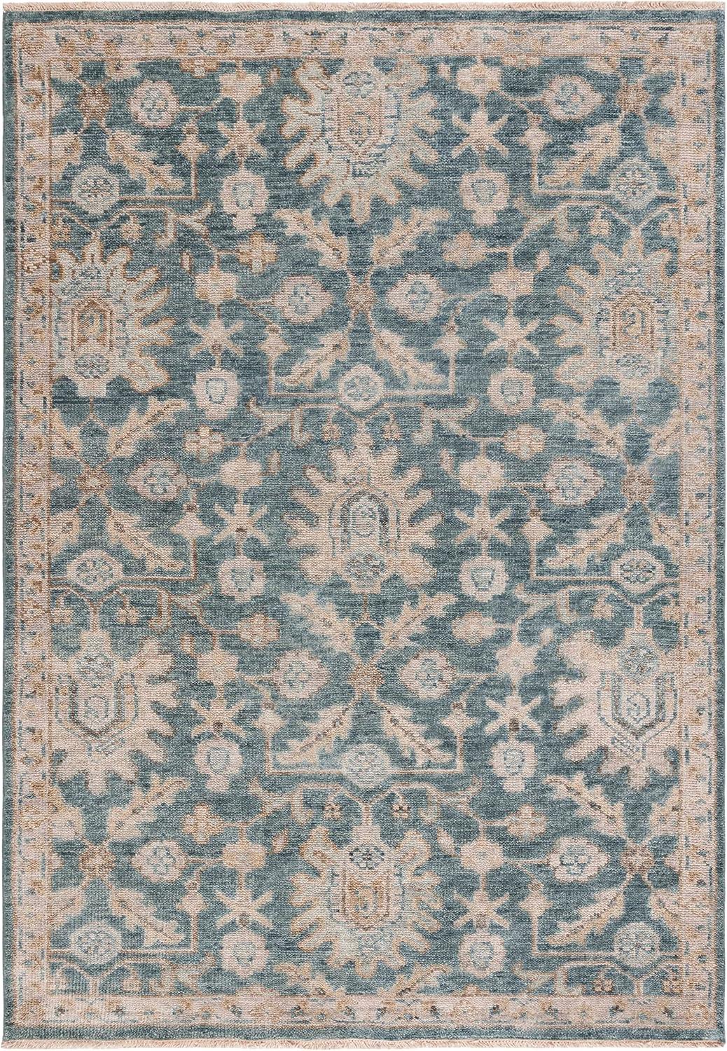 Safavieh Oriental Hand Knotted 80% Wool And 20% Cotton Oriental Rug